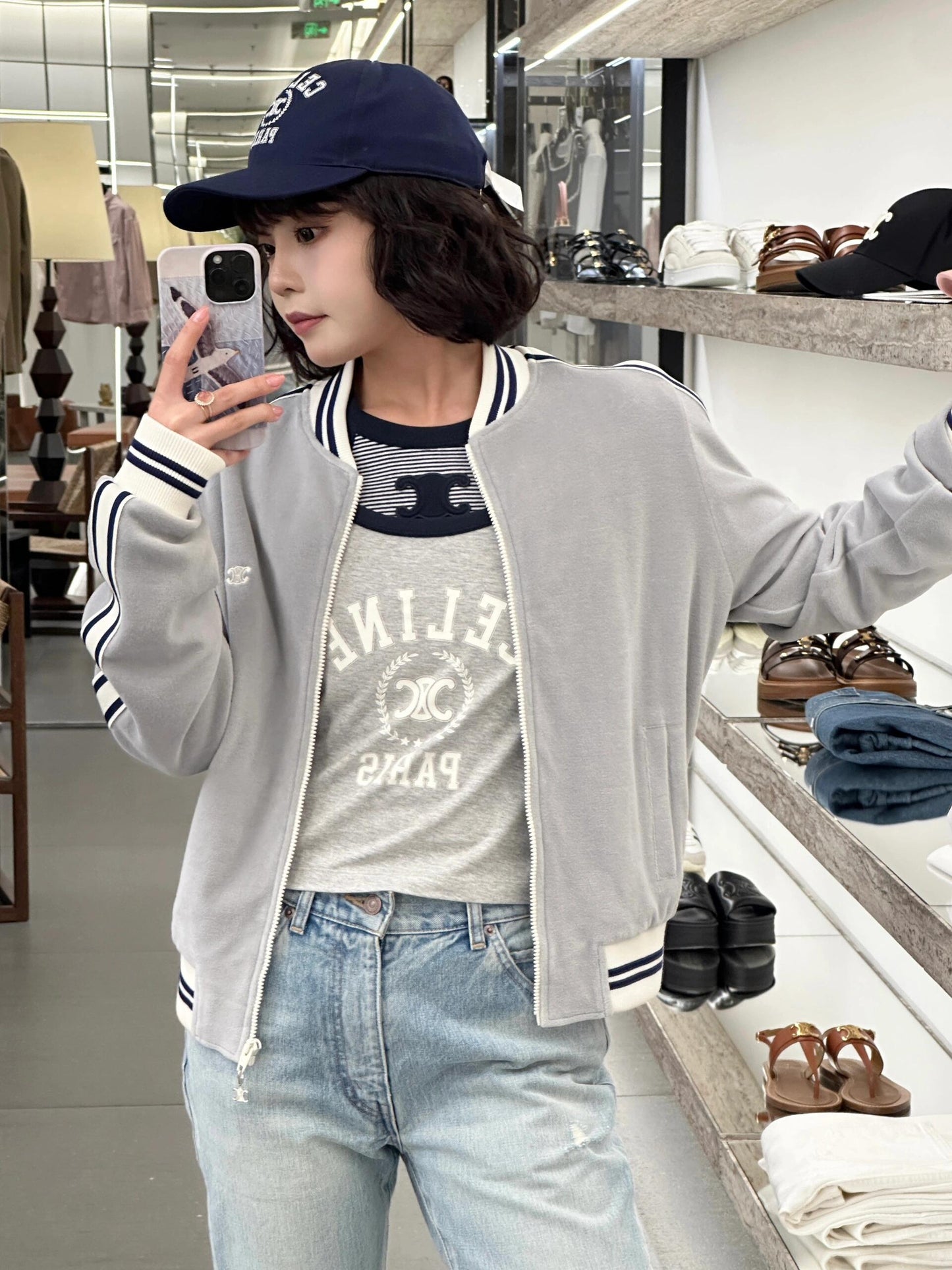 2026 New Ce Arc de Triomphe Embroidered Jacket (BB724-B70)