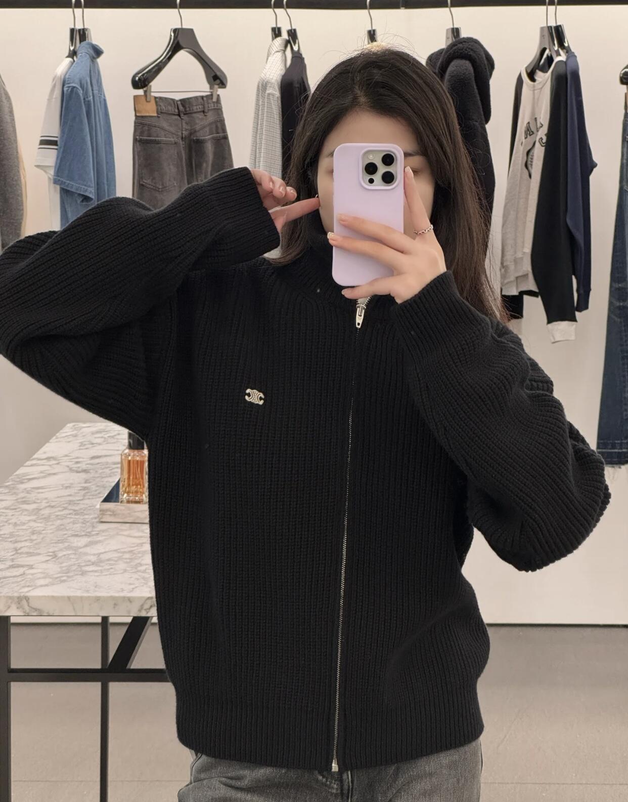 2026 New Ce Arc de Triomphe Cardigan (25199-B60)