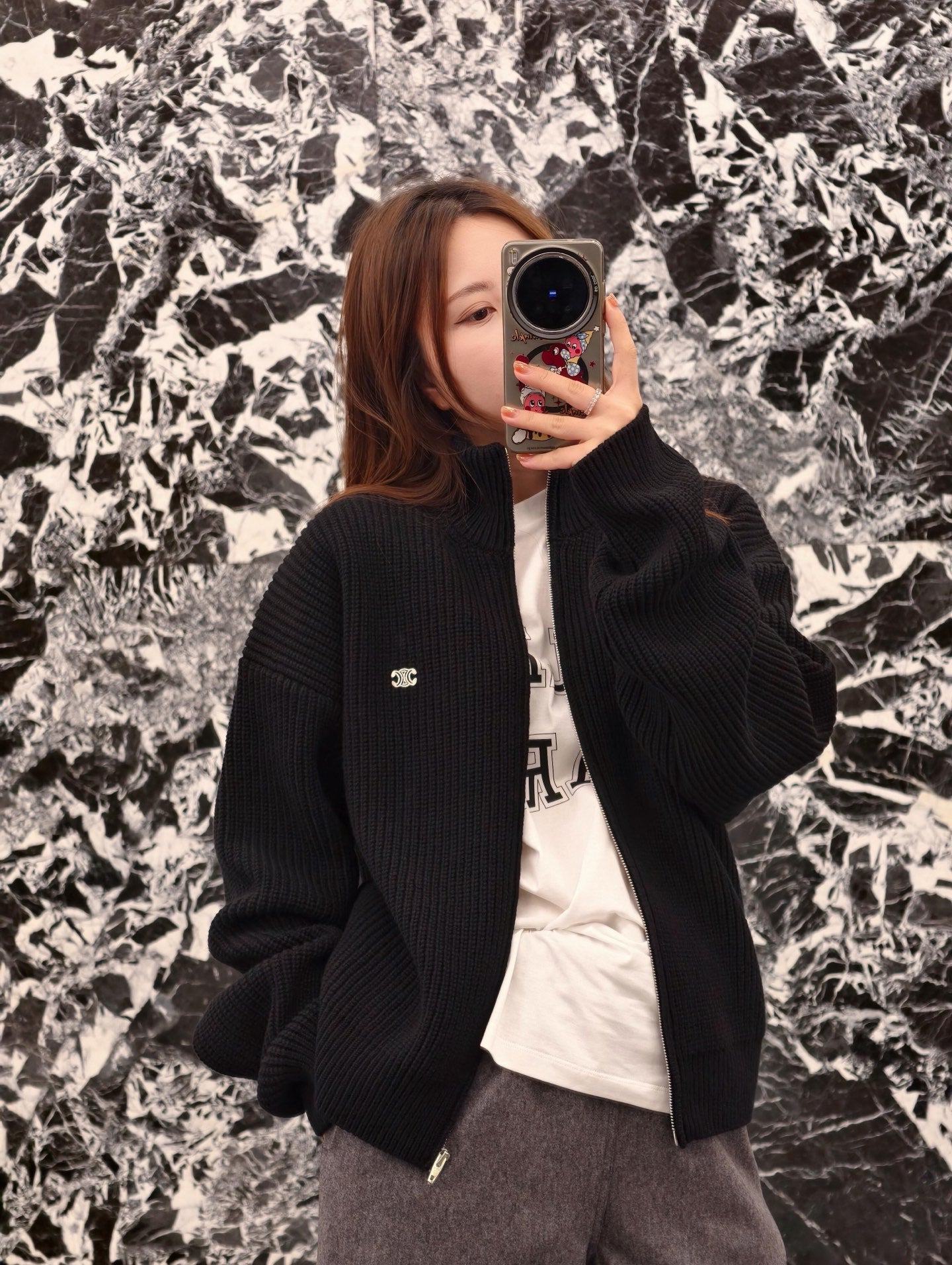 2026 New Ce Arc de Triomphe Cardigan (25199-B60)