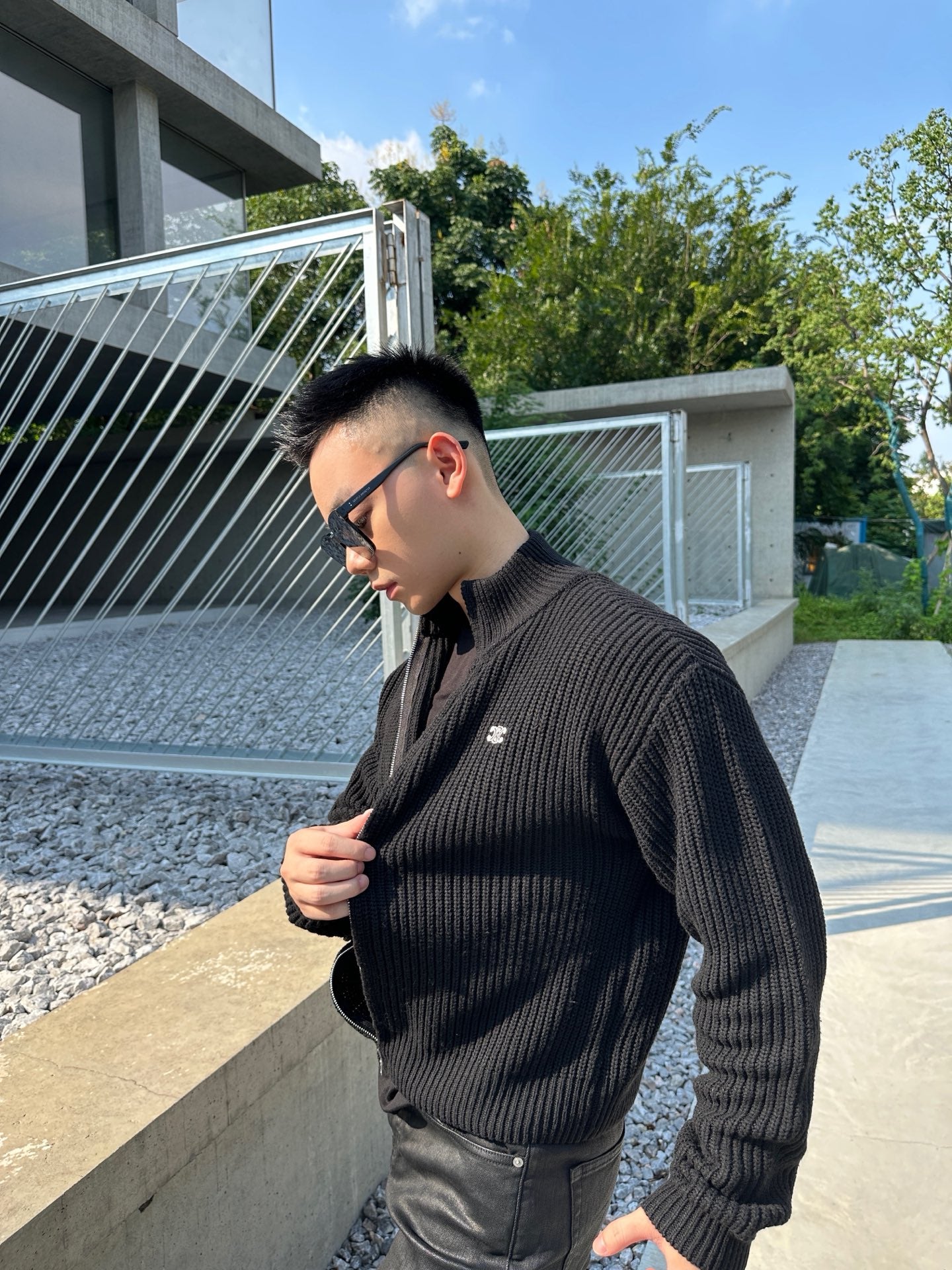 2026 New Ce Arc de Triomphe Cardigan (25199-B60)