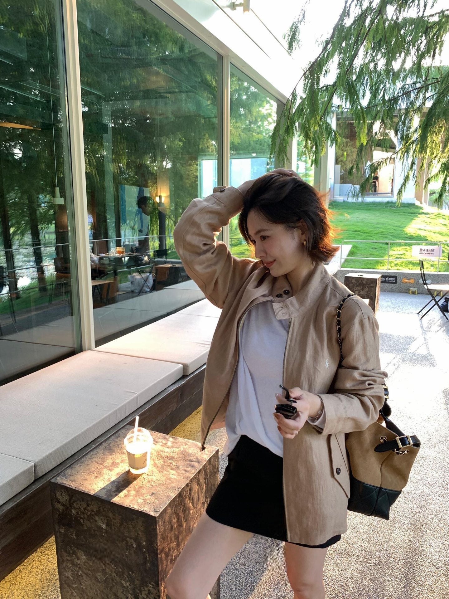 2026 New RL Logo Embroidered Double-Breasted Jacket (25298-C15)