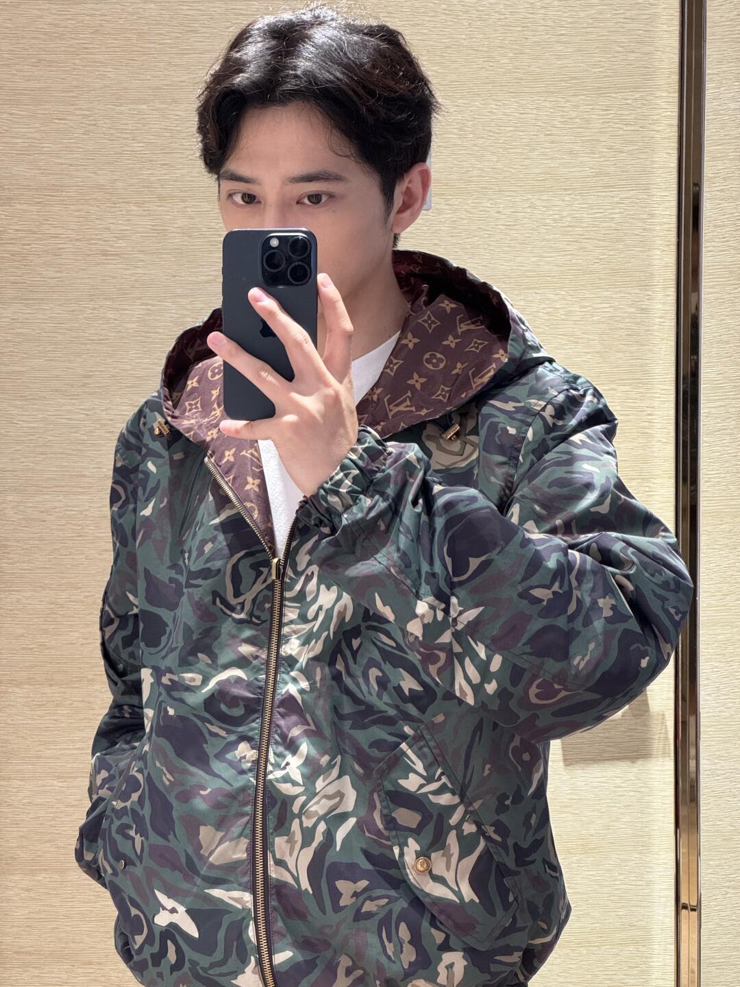 2026 New LY Logo Reversible Jacket (BB723-C20)