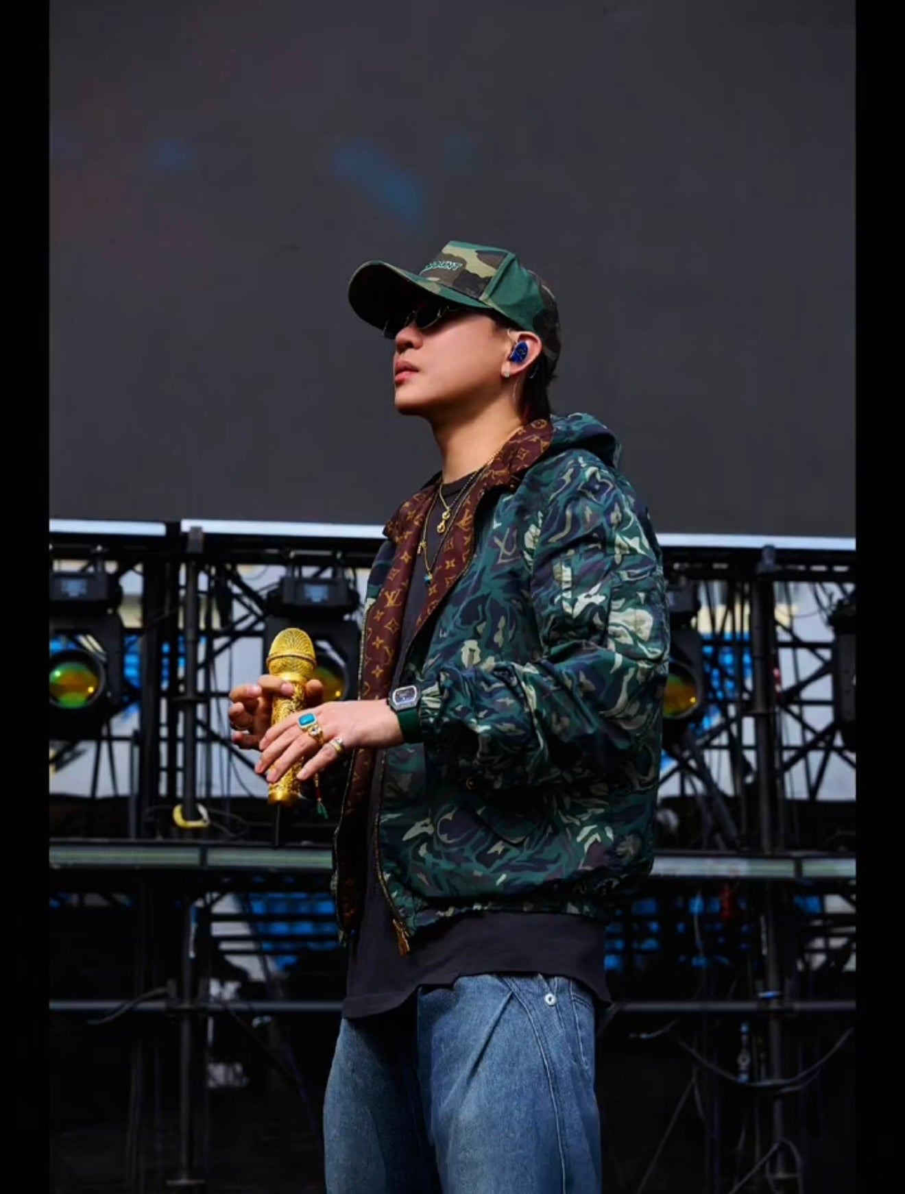 2026 New LY Logo Reversible Jacket (BB723-C20)