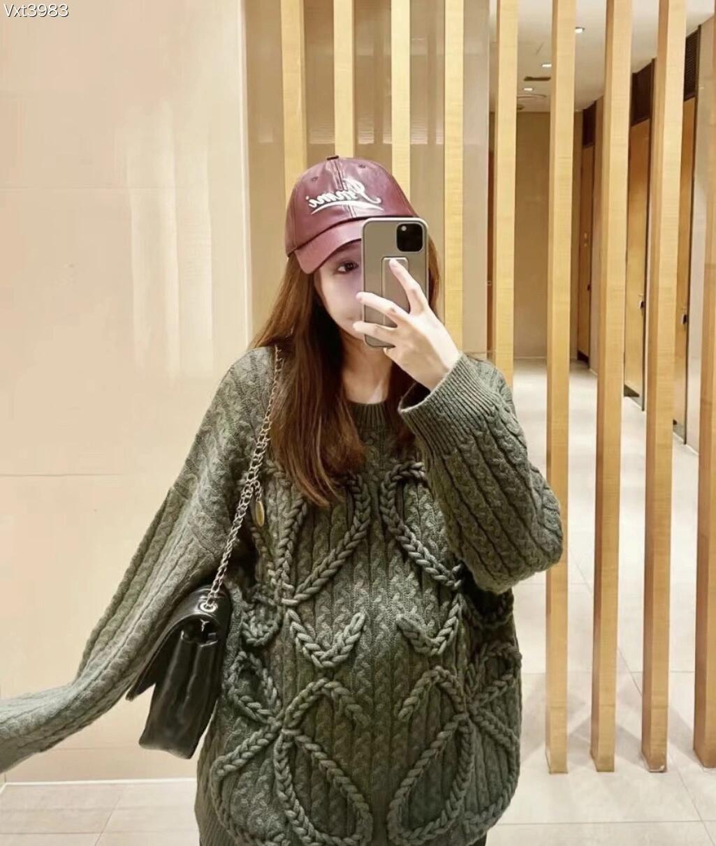 2026 New Heart A Jacquard Rundhals-Strickpullover (25374-B30)