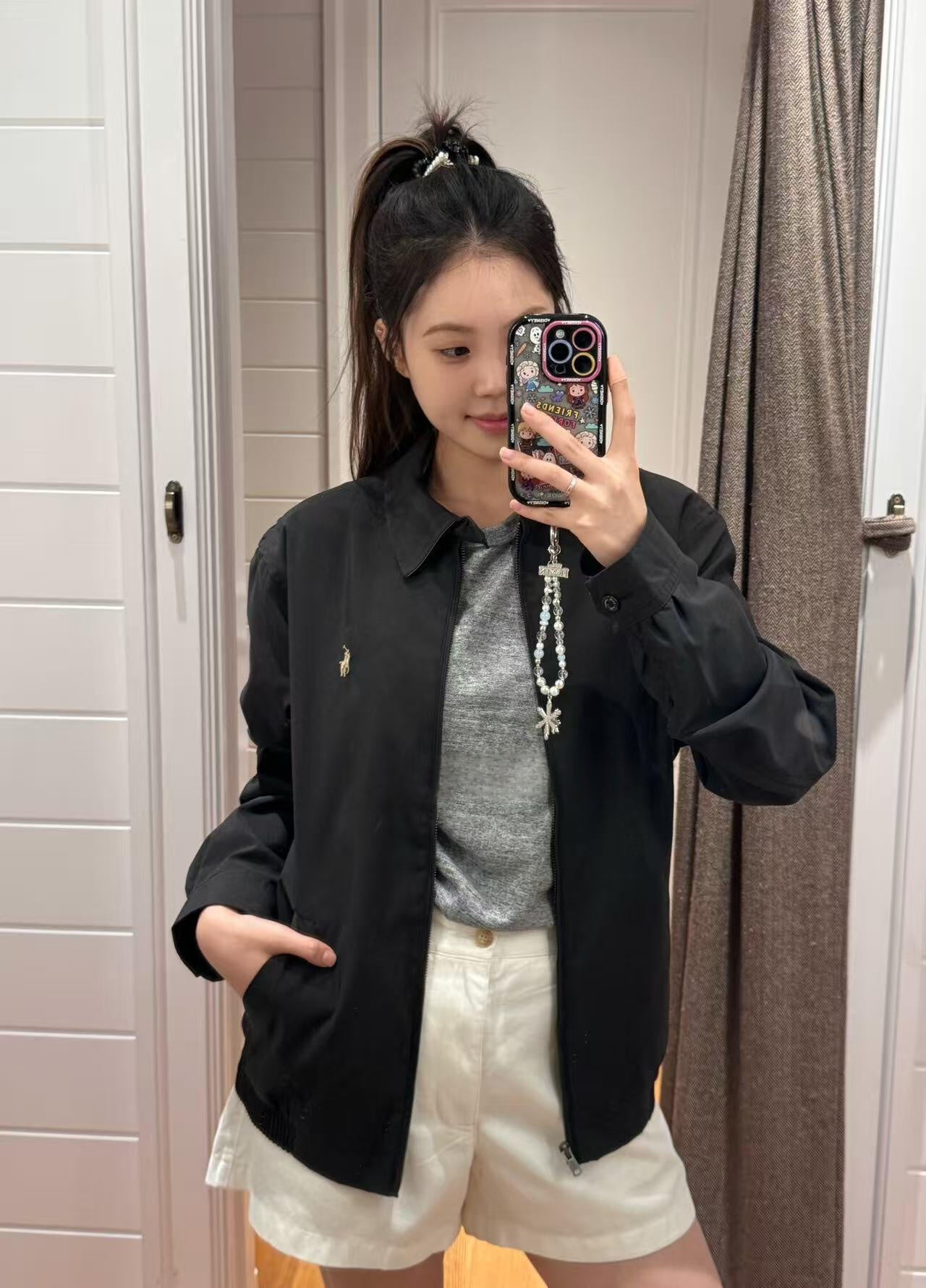 2026 New RL Embroidered Zip Jacket (CC905-B65)