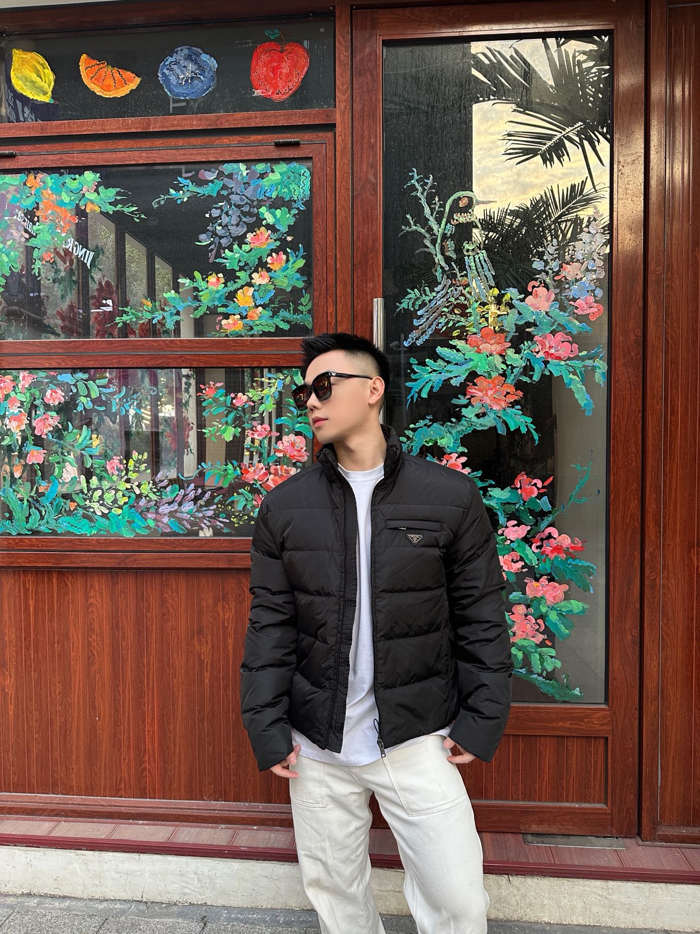 2026 New Triangle Brand Pocket Down Jacket (25297-D65)