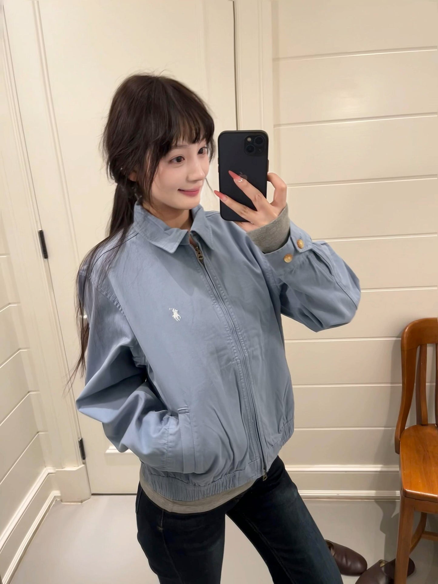 2026 New RL Embroidered Zip Jacket (CC908-B55)