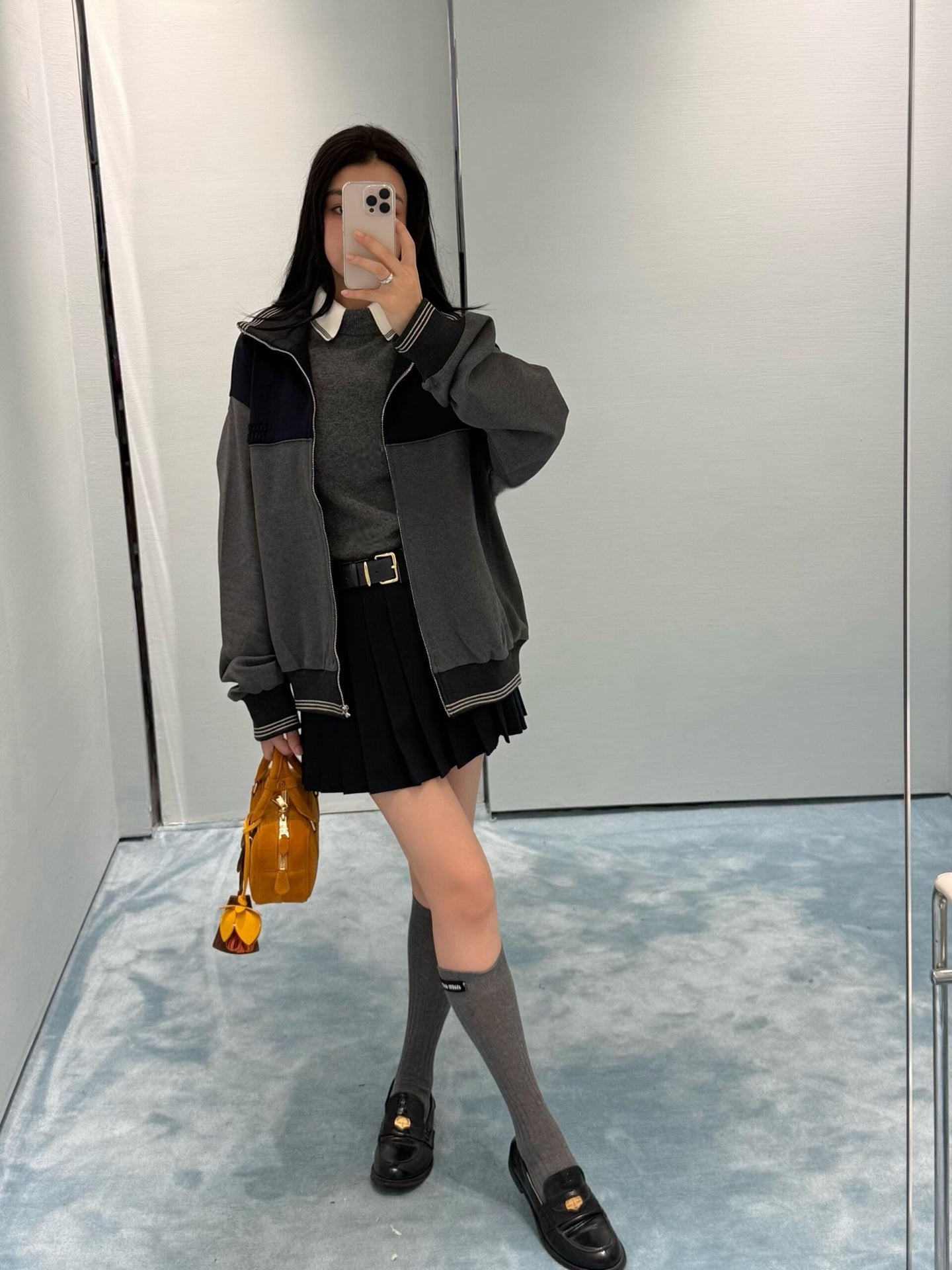 2026 New MM Embroidered Logo Zip Jacket (CC906-C10)