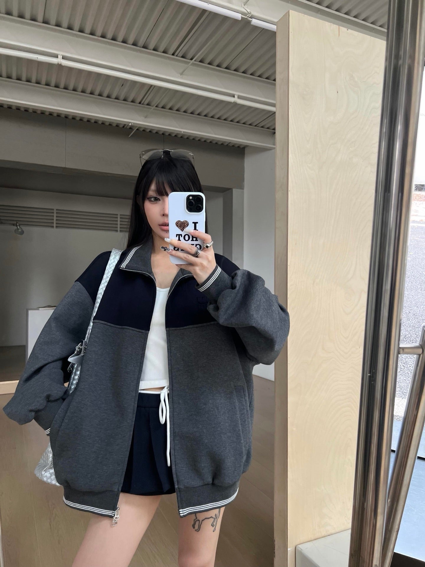 2026 New MM Embroidered Logo Zip Jacket (CC906-C10)