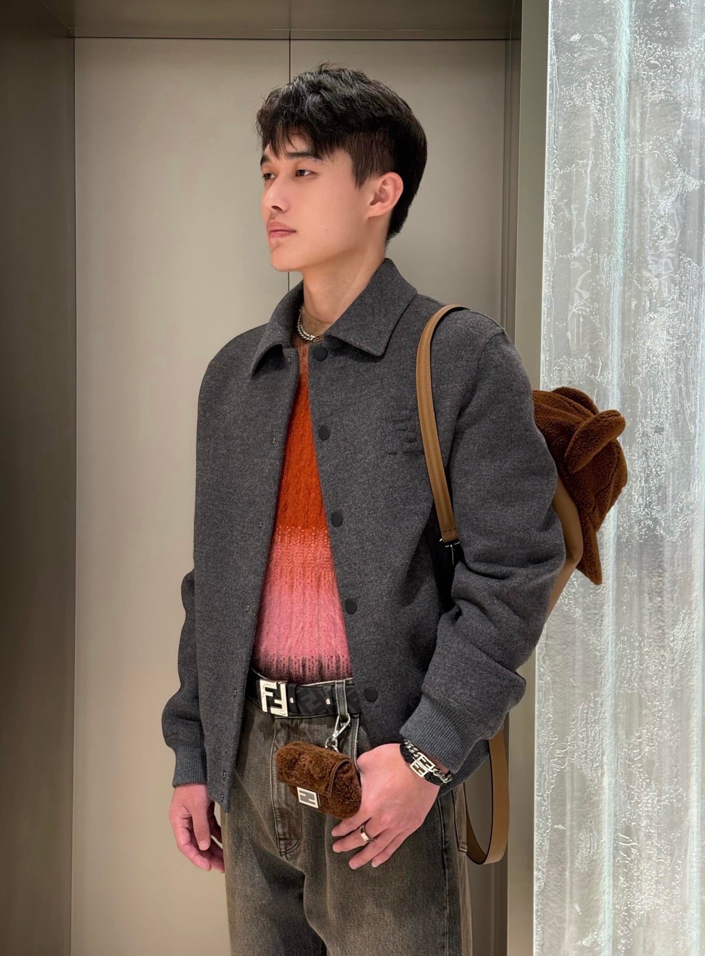 2026 New FF Embroidered Wool Jacket (AA505-C70)
