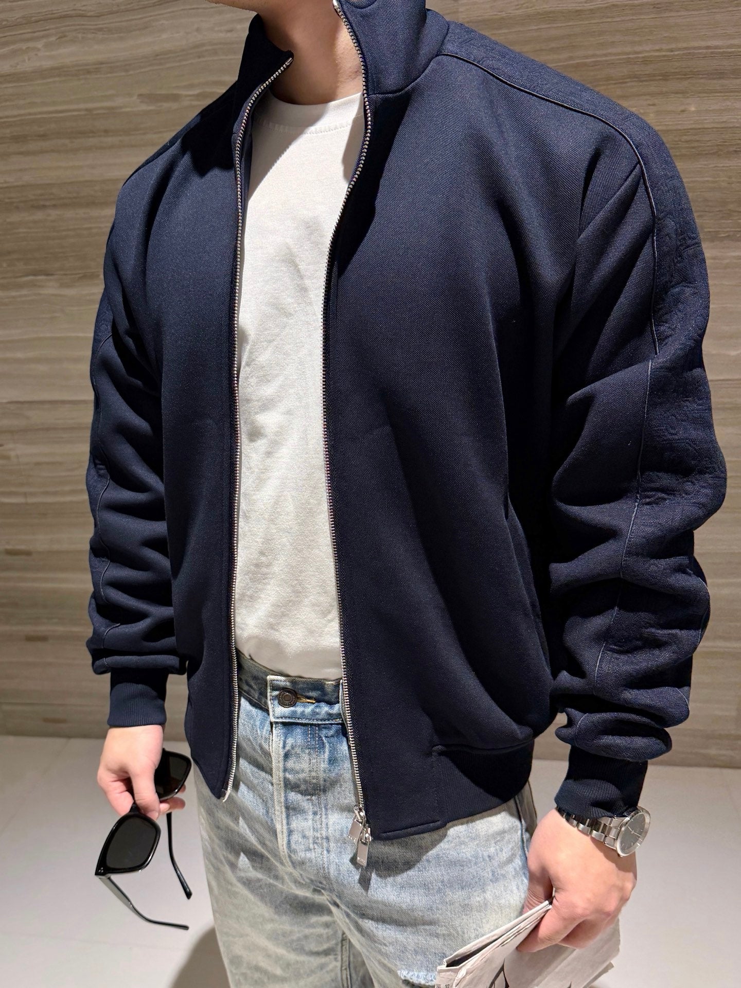2026 New Style CD Patch Zipper Jacket (BB738-B75)