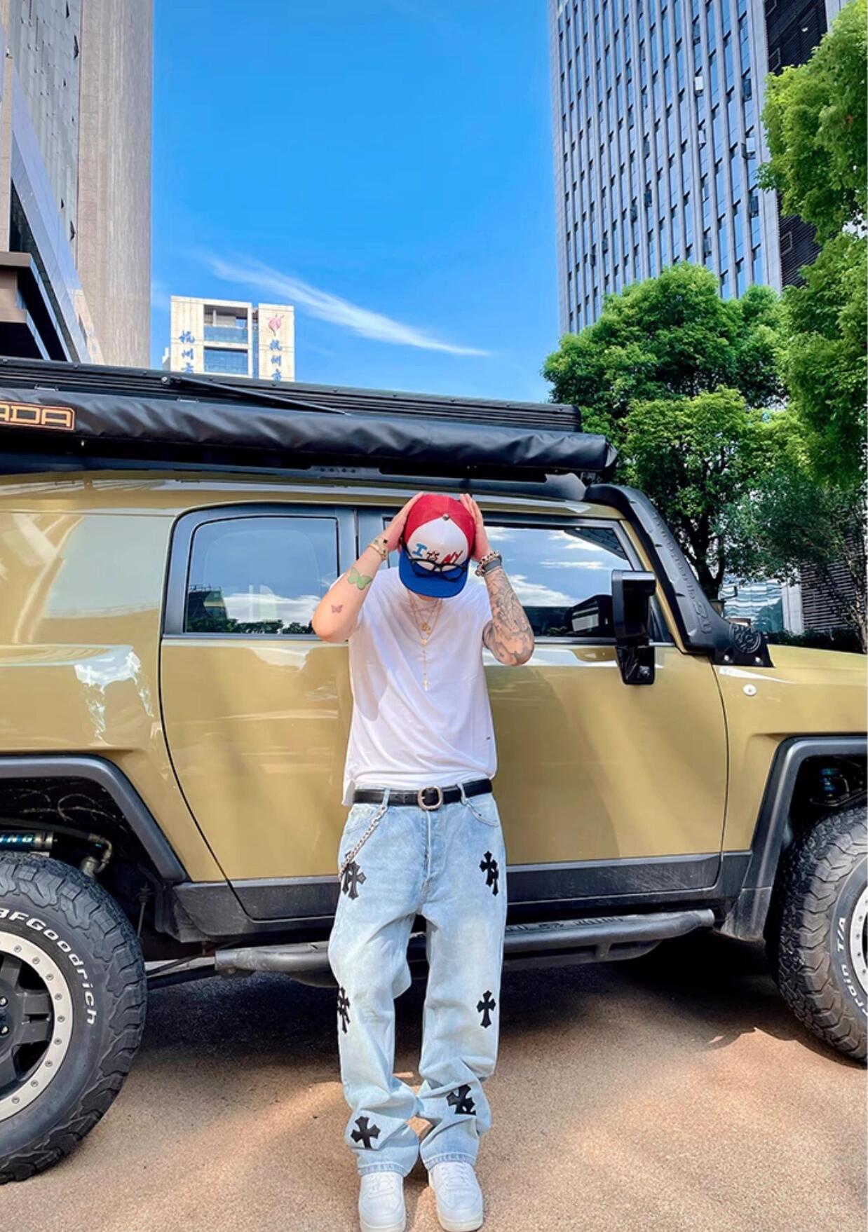 2026 New CH Cross Logo Jeans (CC901-C50)