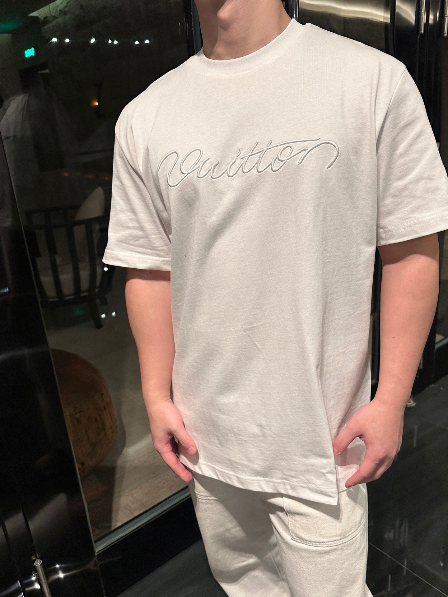 2026 New LY Signature Embroidered Short-Sleeved Shirt (AA523-A15)