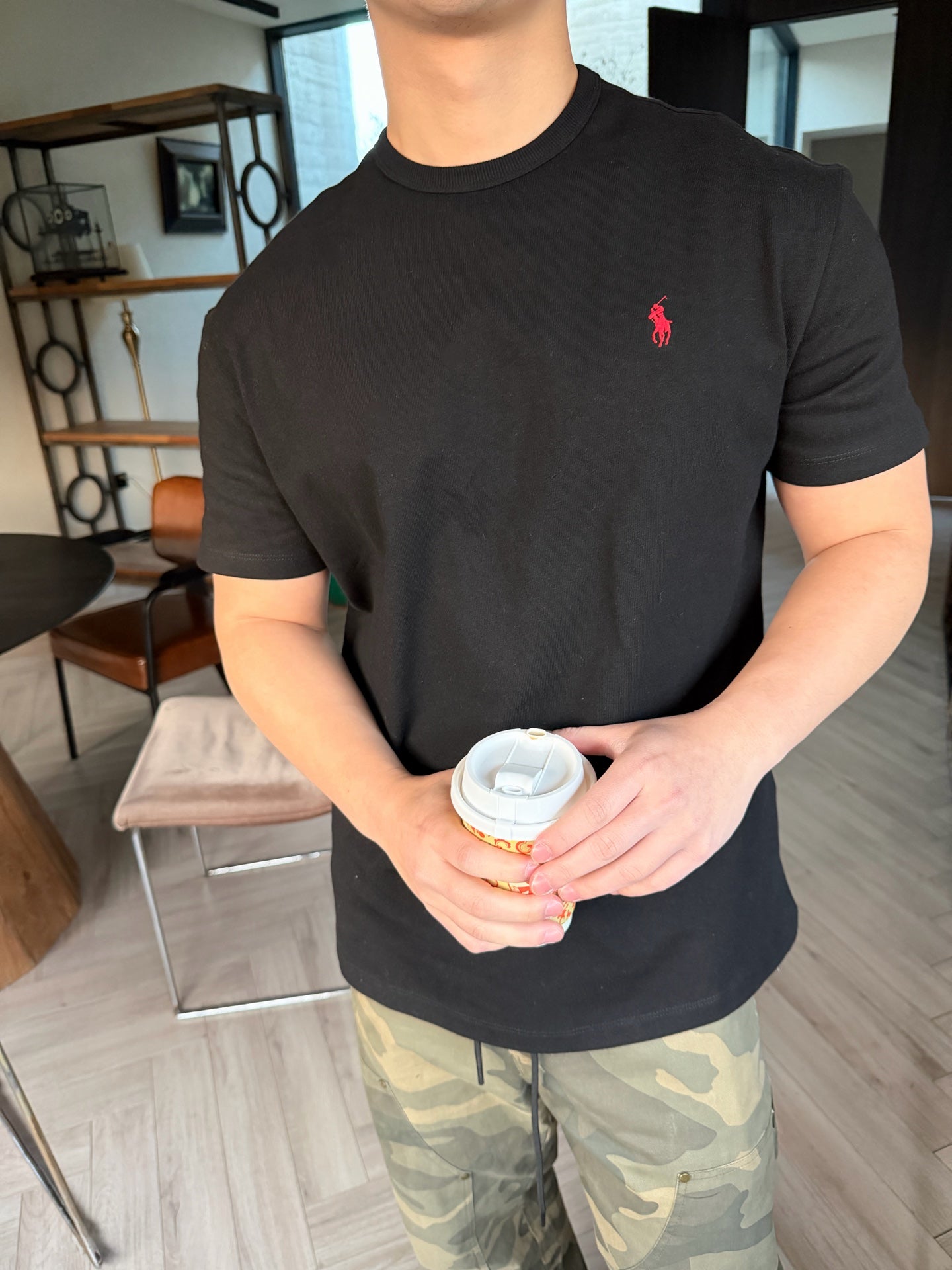 2026 New RL Embroidered Short-Sleeved Shirt (CC933-A00)