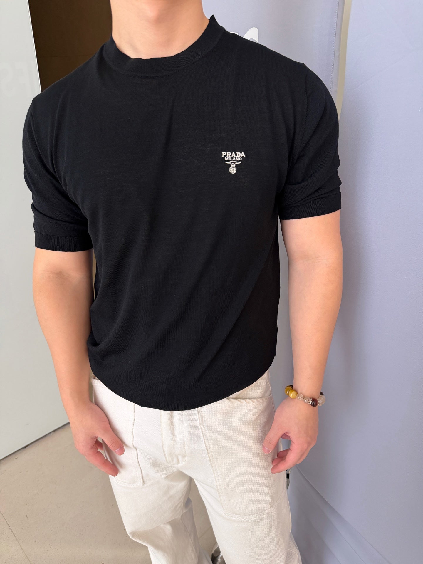 2026 New Triangle Brand Embroidered T-Shirt (AA541-A50)