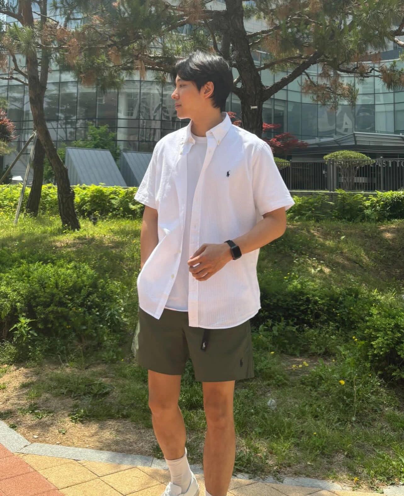 2026 New RL Embroidered Logo Short-Sleeve Shirt (CC926-A45)