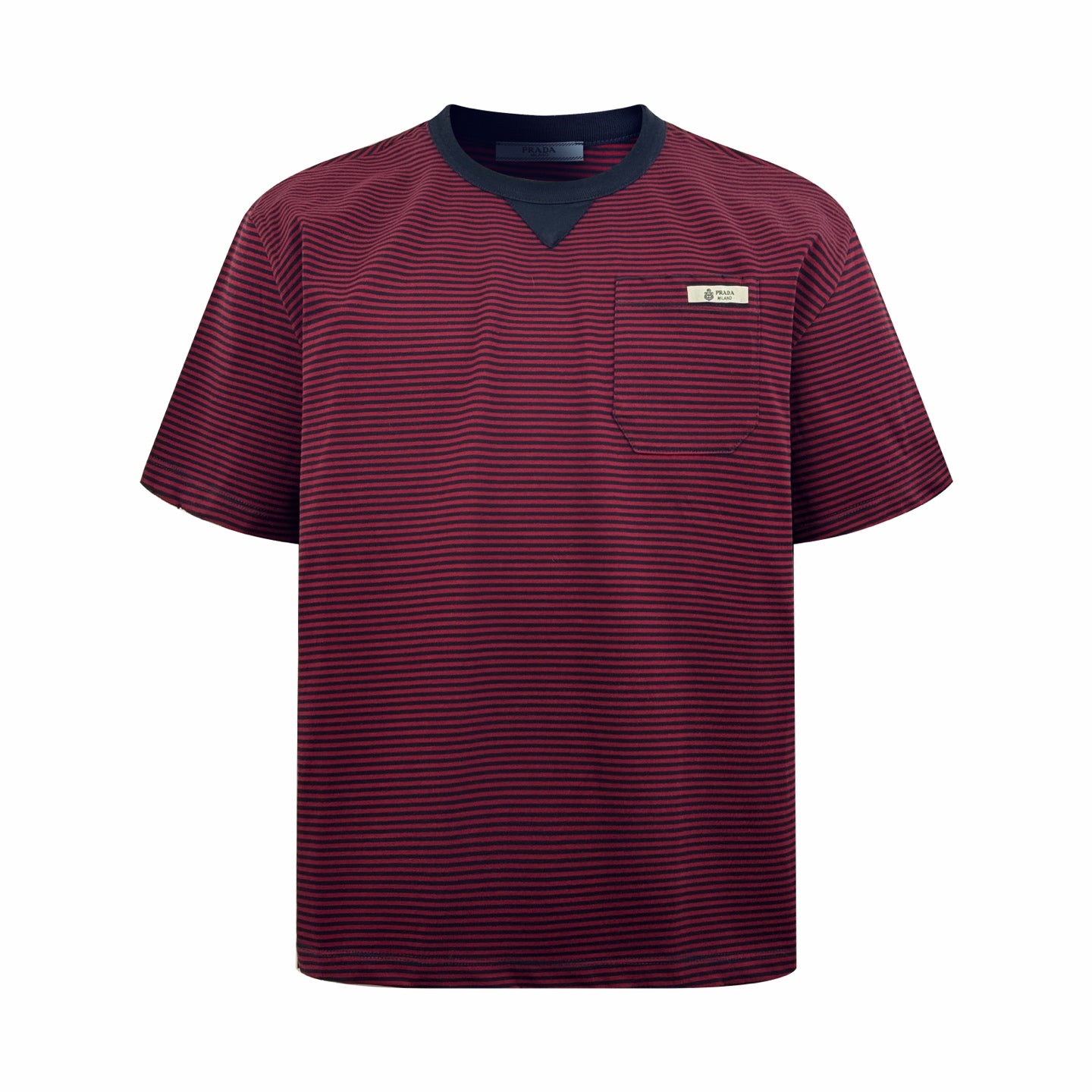 2026 New Triangle Brand Striped Pocket Short-Sleeve Shirt (CC940-A25)