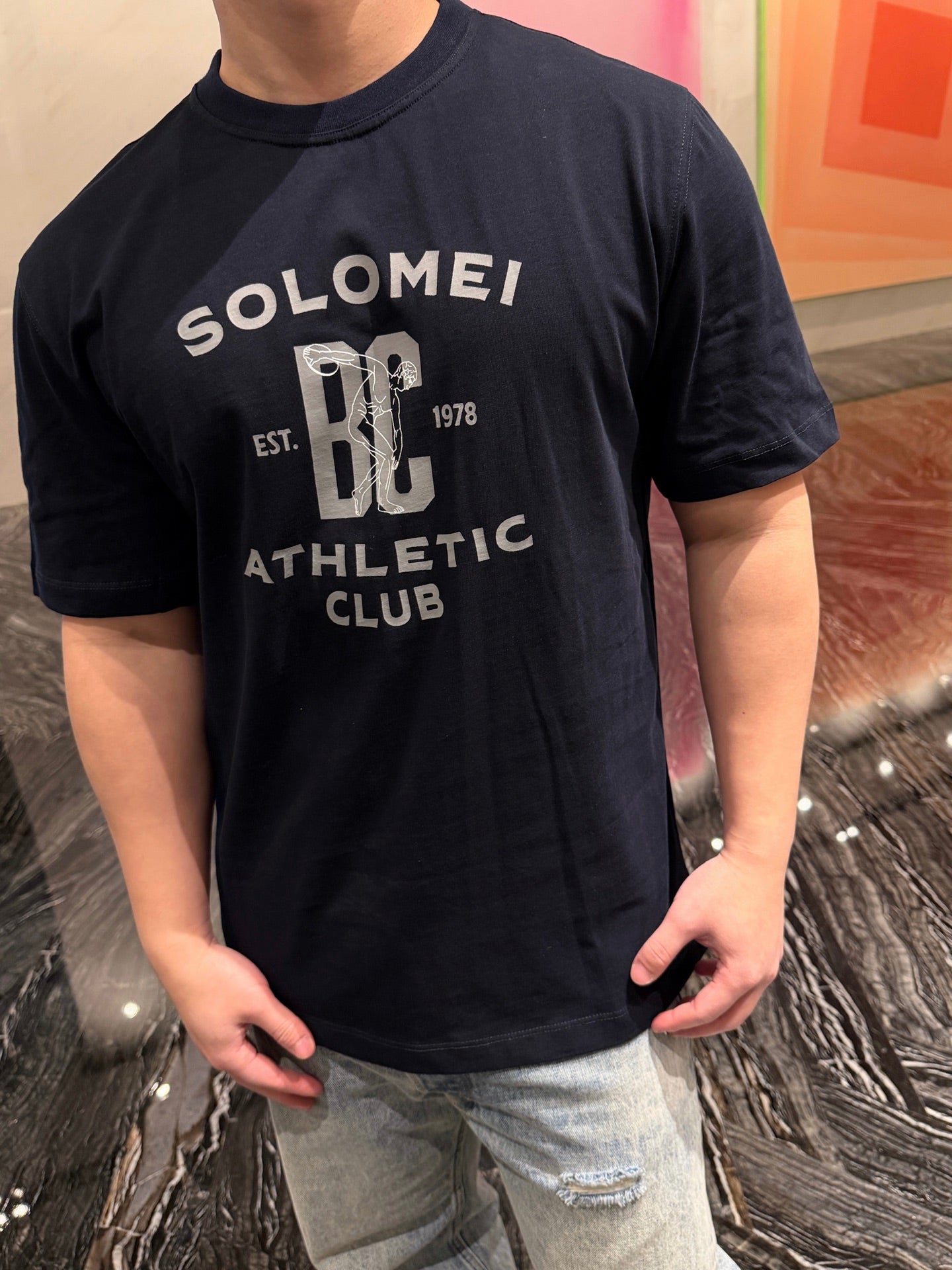 2026 New BC Logo Print Short-Sleeve Shirt (BB788-A15)