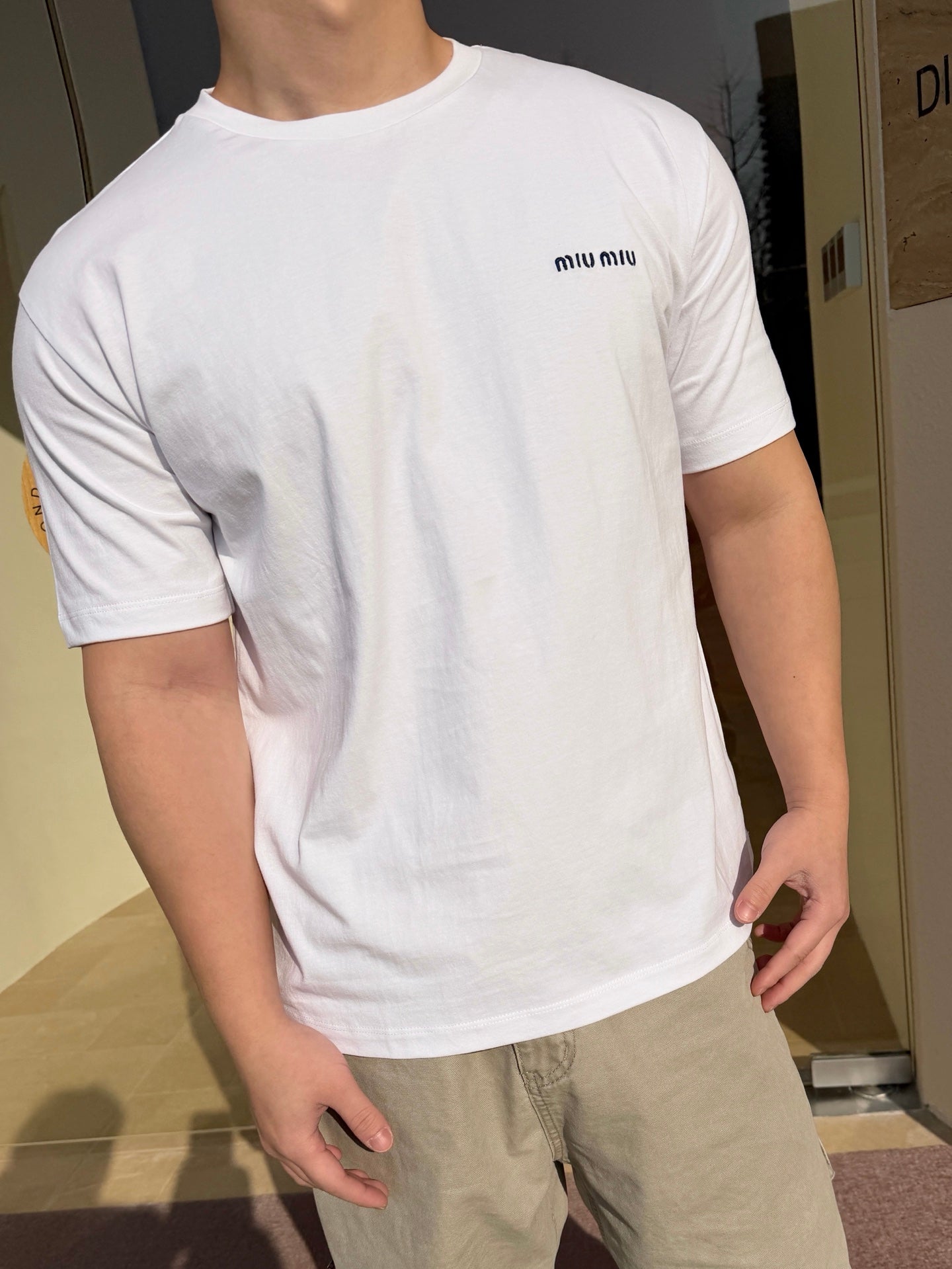 2026 New MM Embroidered Logo Short-Sleeve Shirt (CC943-A00)