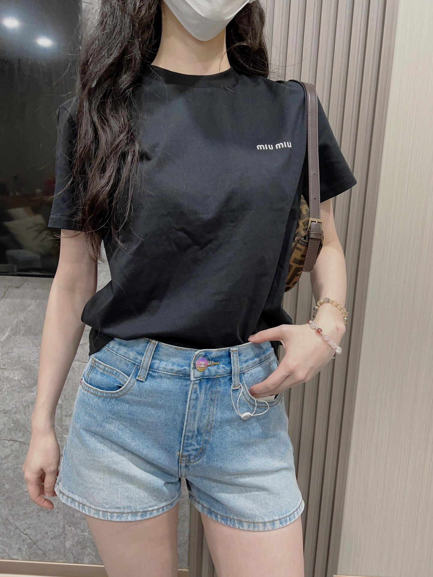 2026 New MM Embroidered Logo Short-Sleeve Shirt (CC943-A00)