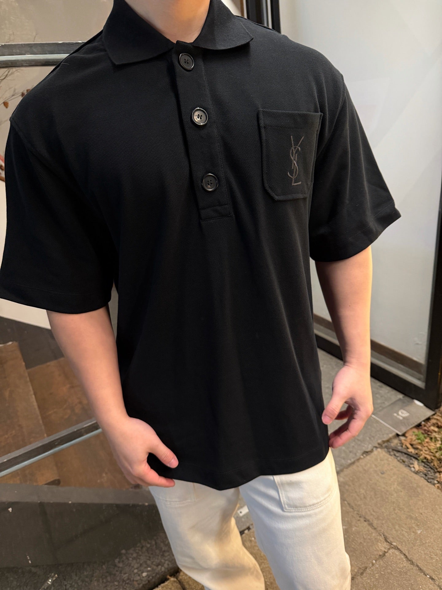 2026 New Saint L Embroidered Logo Polo Shirt (BB786-A50)