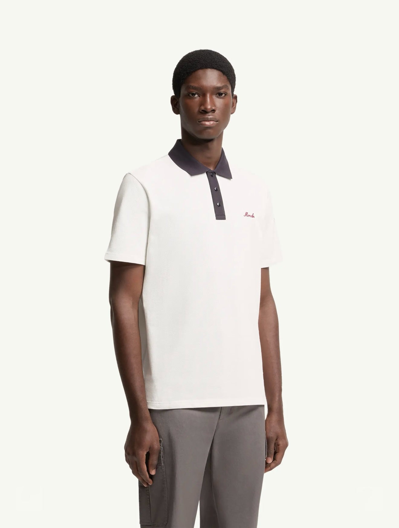 2026 New Mon Embroidered Snap Polo Shirt (BB791-A35) – JAY