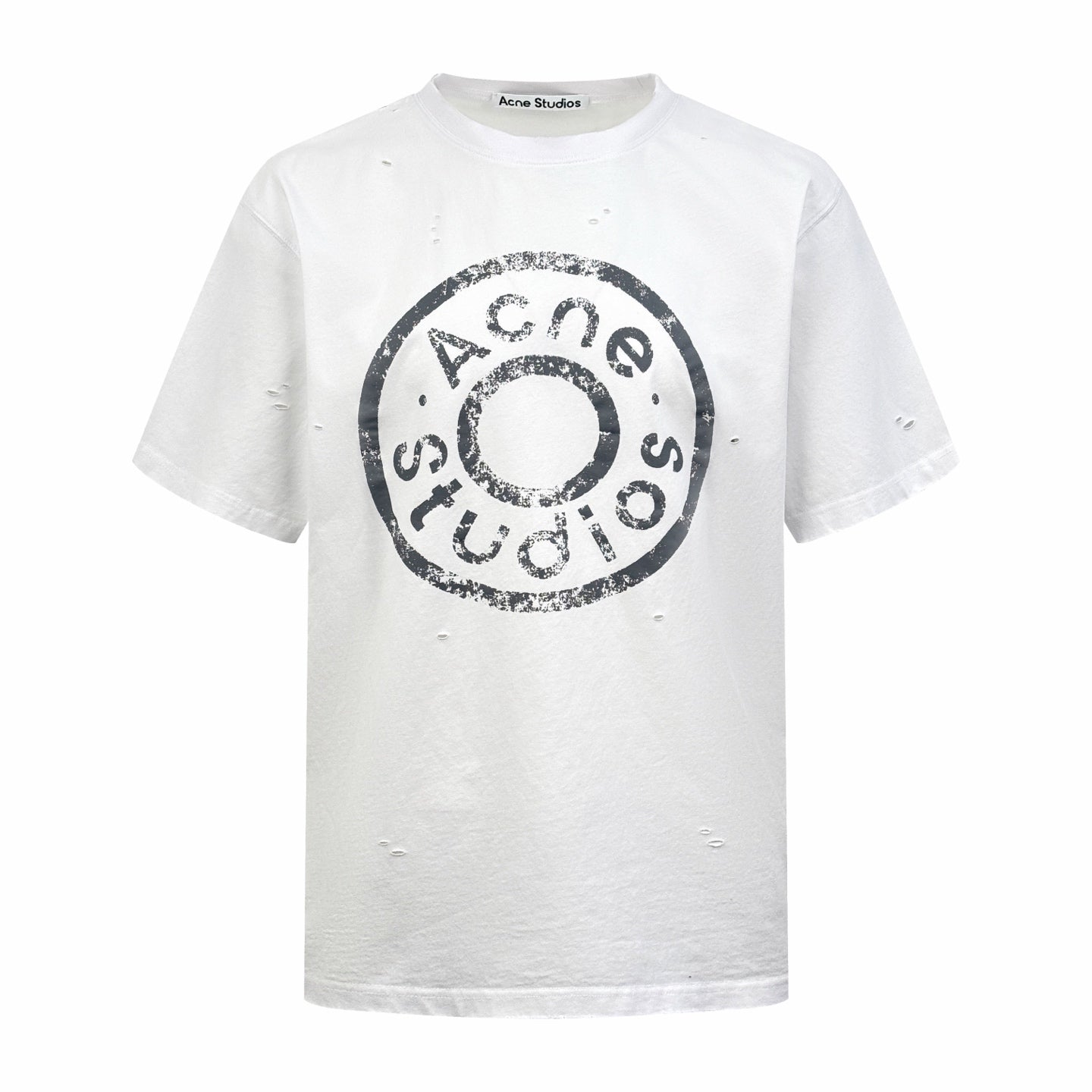 Neu eingetroffen 2026: Ac Distressed Ripped T-Shirt (25184-A20)