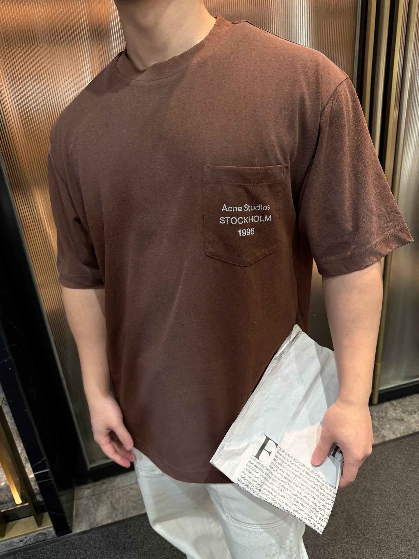 2026 Neues CE-beflocktes Buchstaben-T-Shirt (AA533-A10)