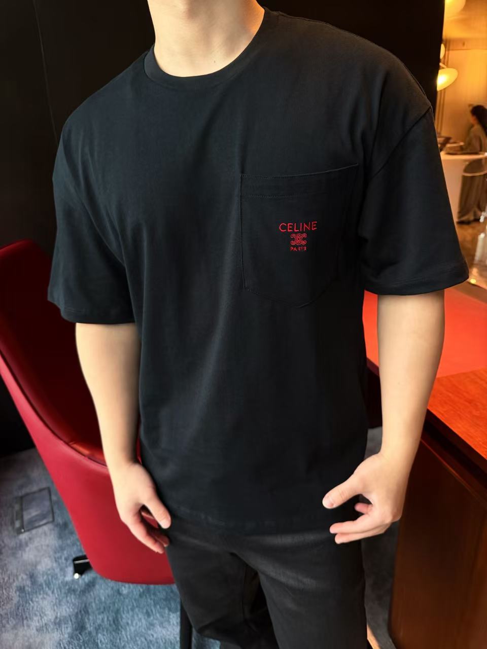 2026 New Ce Embroidered Pocket Short Sleeve (BB754-A15)