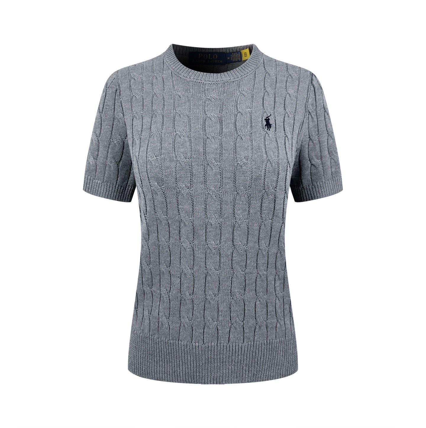 2026 Women’s RL Twisted-Knit Short-Sleeved Jumper (FF720)