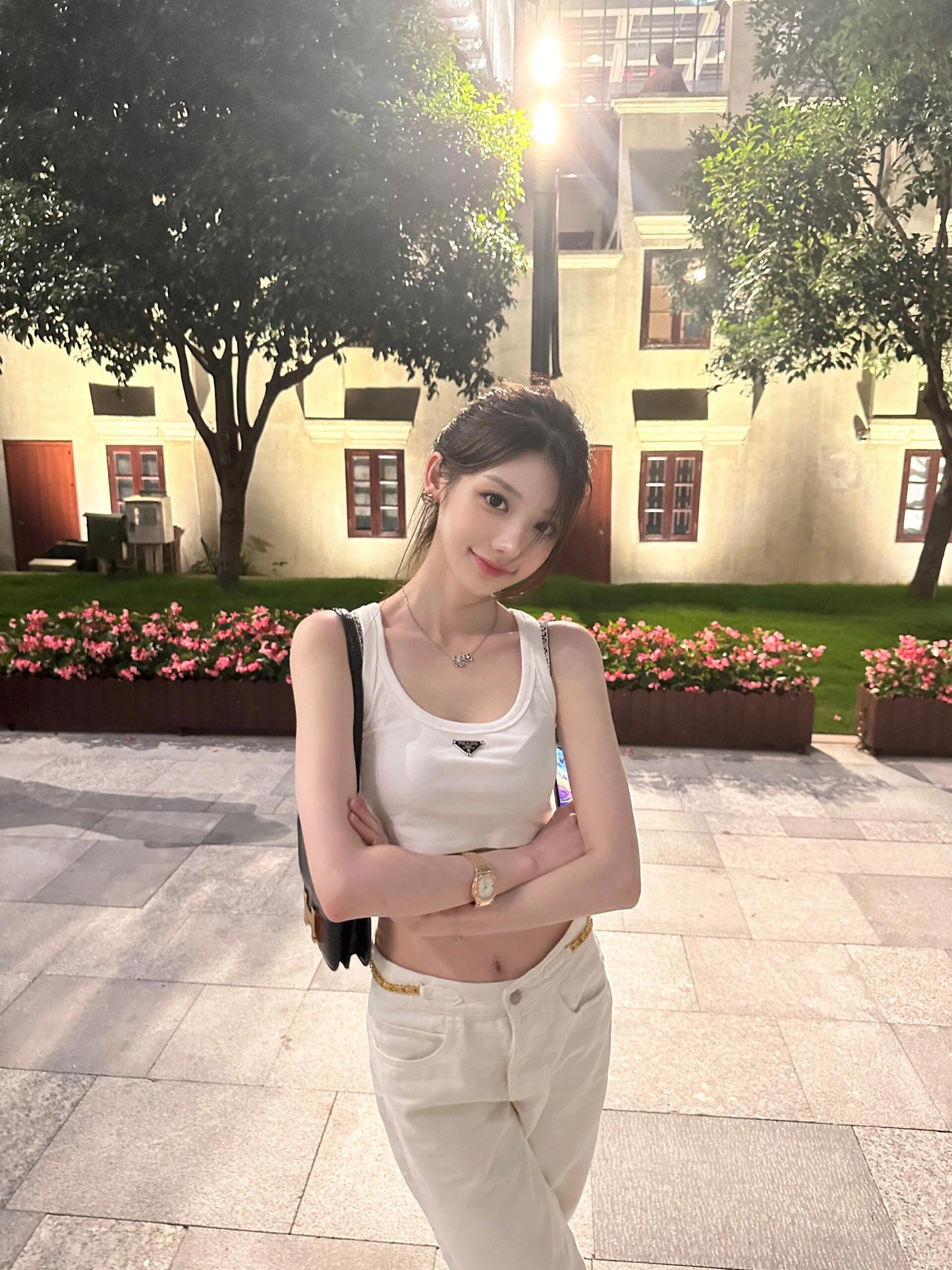 2026 Women’s Triangle Brand Short-Sleeve Tank Top (FF710)