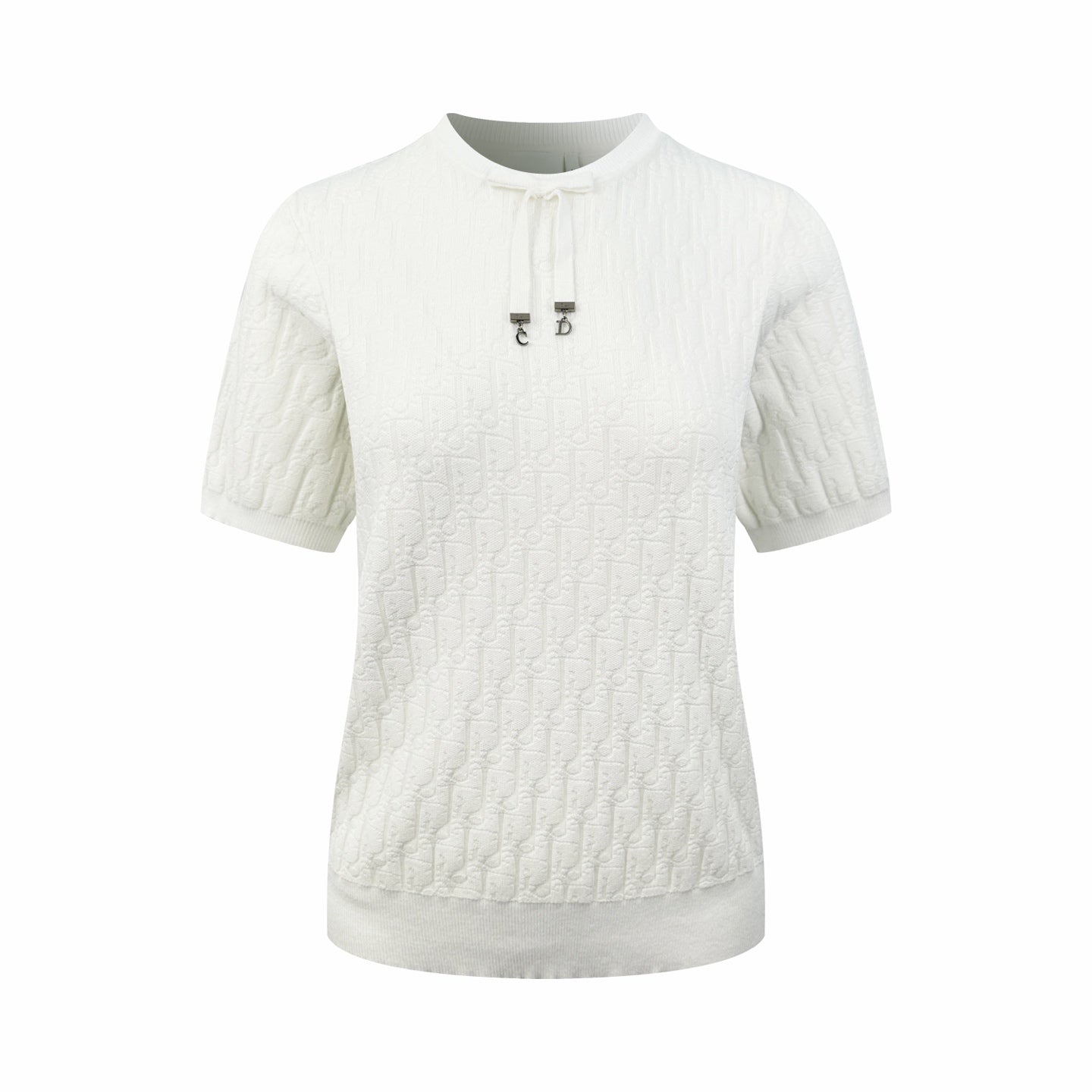 2026 Women’s CD All-Over Print Short-Sleeved Sweatshirt (DD105)