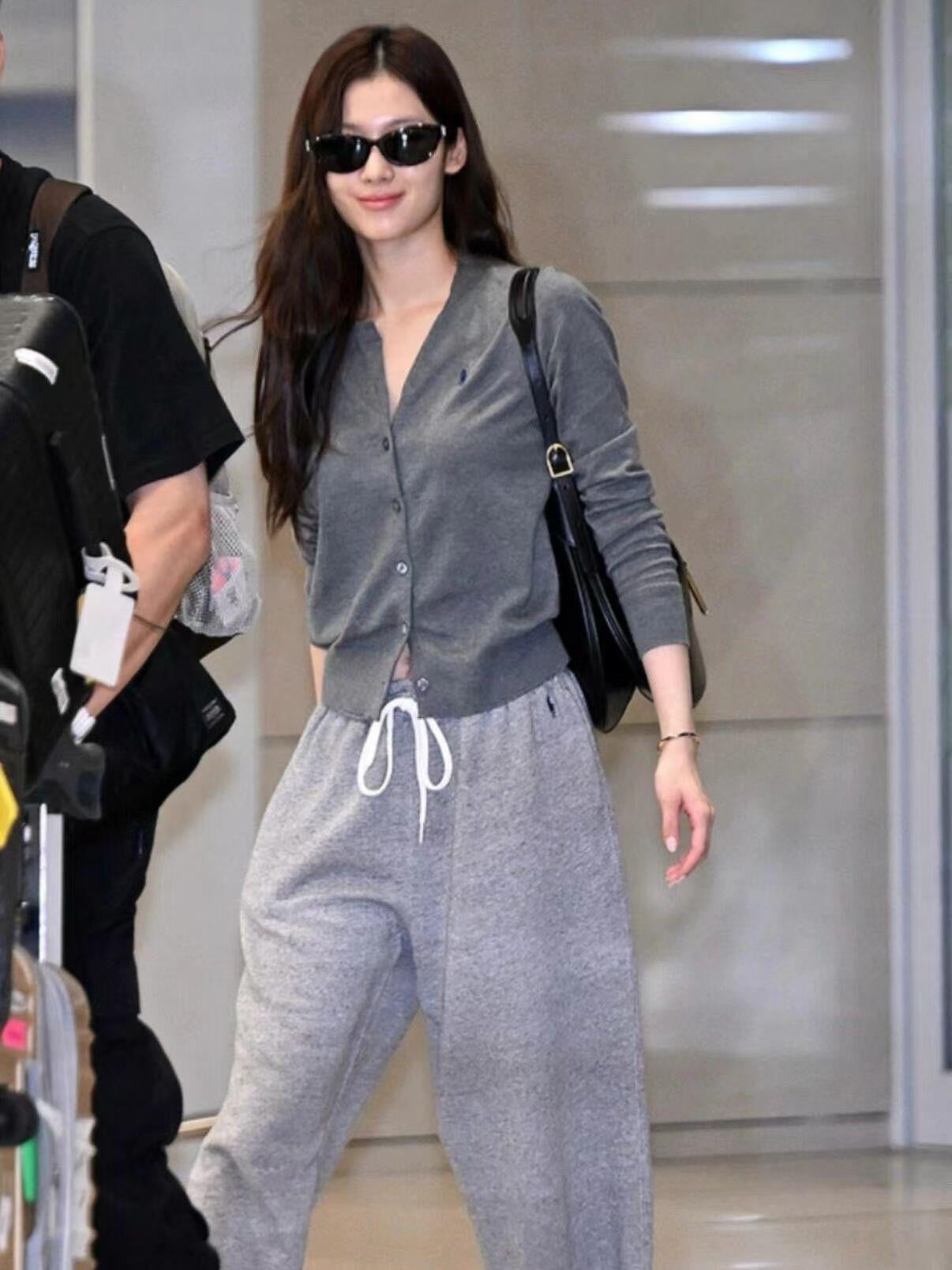 2026 Women’s RL Embroidered Casual Trousers  (FF727)