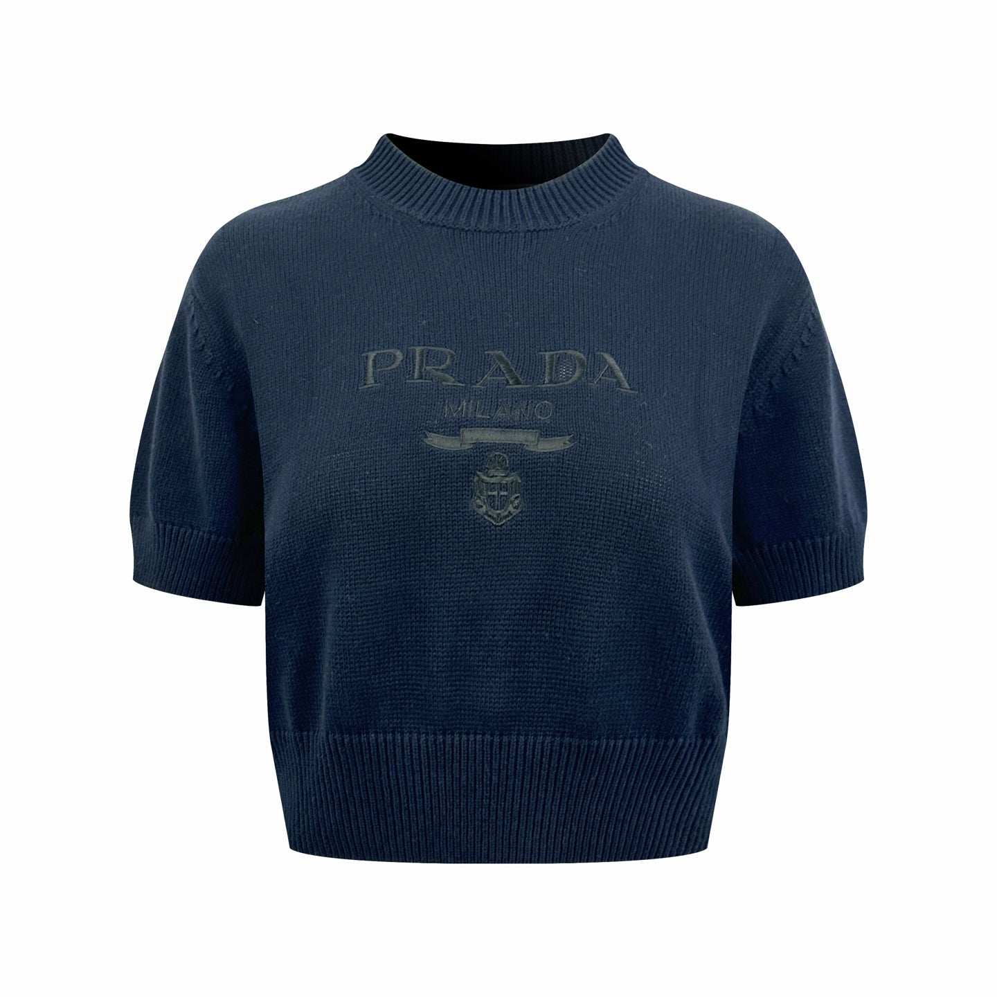 2026 Women’s Triangle Brand Embroidered Cropped Jumper (FF734)