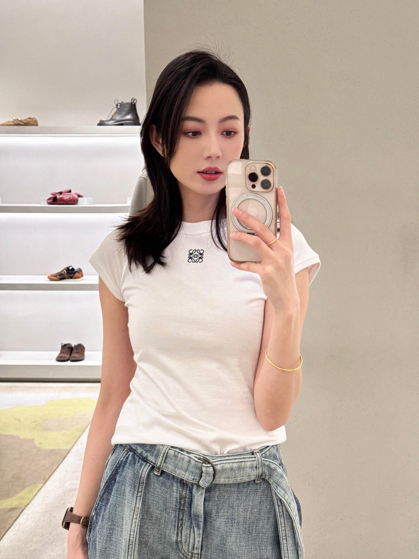 2026 Women’s Way Embroidered Short-Sleeved Top (EE412)