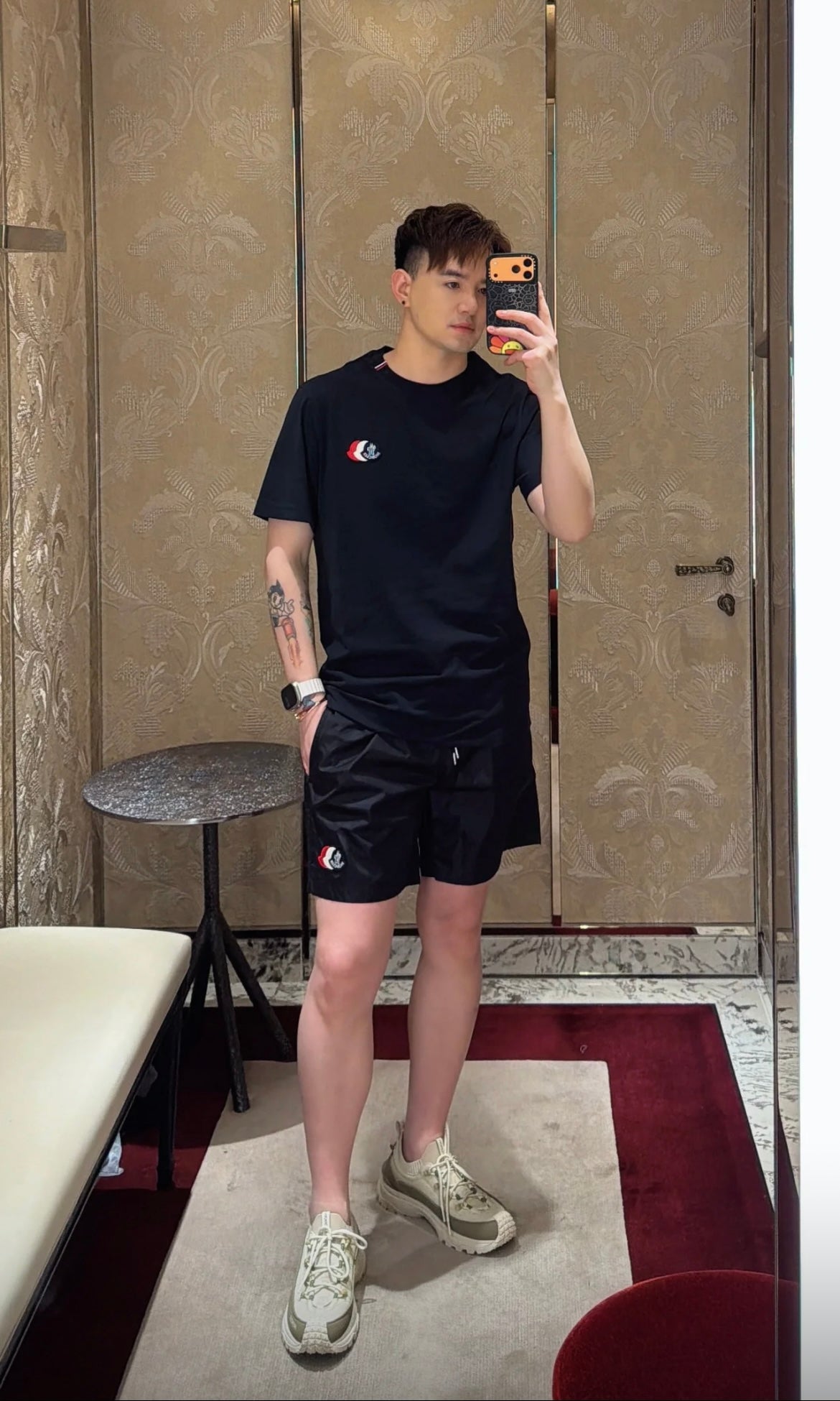 2026 New Mon Patch Logo Shorts (BB829-A40)