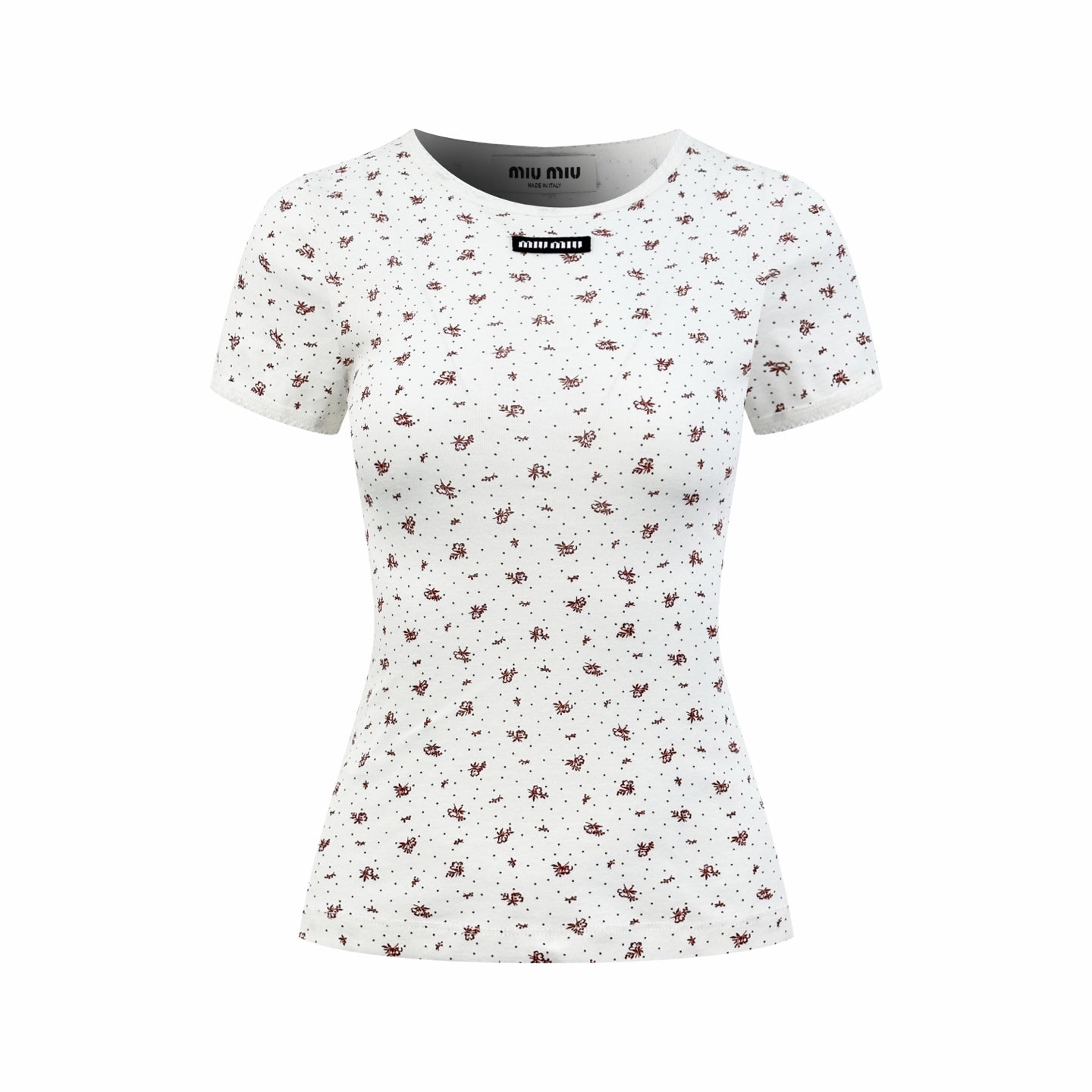 2026 Women’s MM Floral Short-Sleeved T-Shirt (FF745)