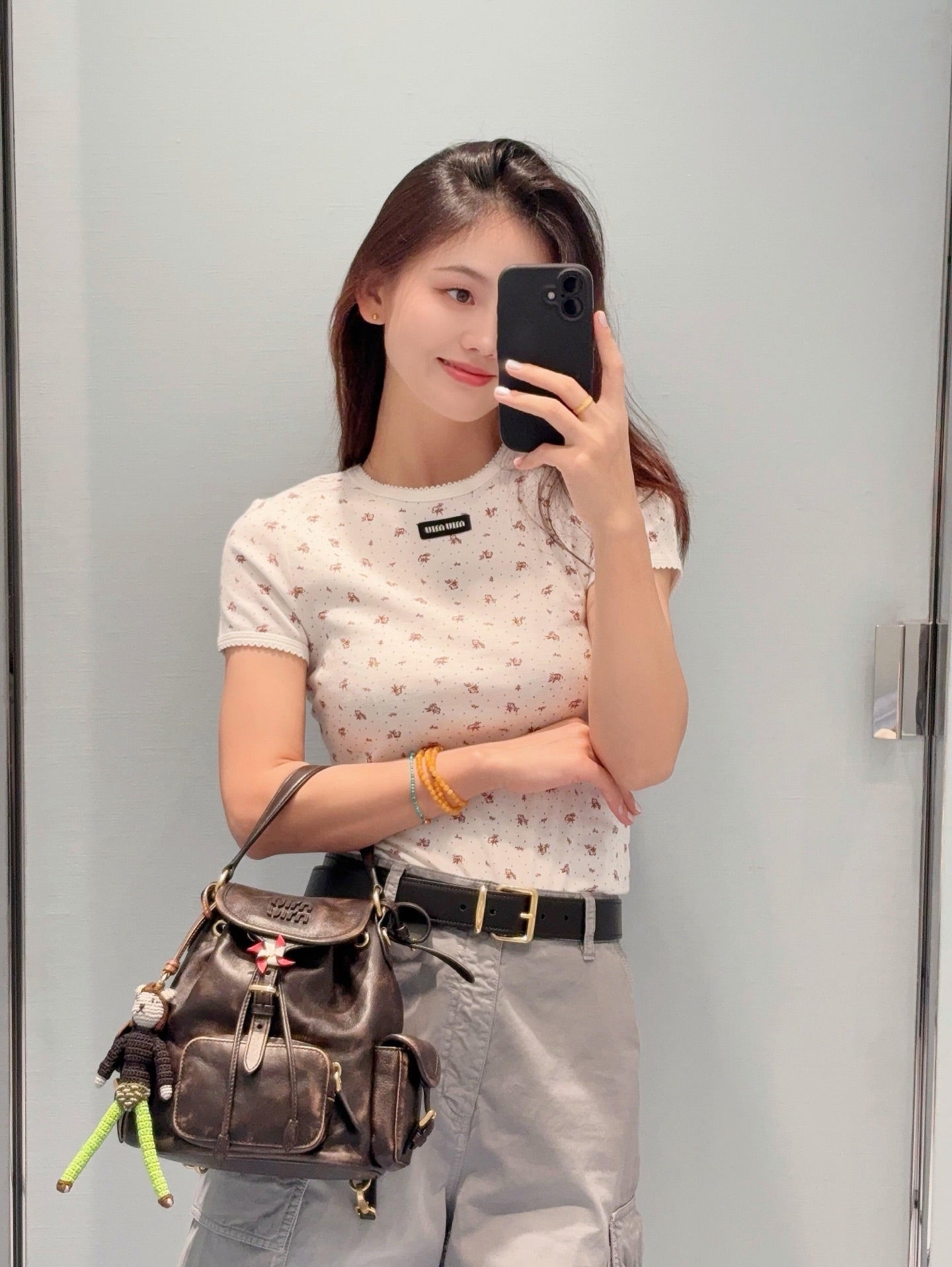 2026 Women’s MM Floral Short-Sleeved T-Shirt (FF745)