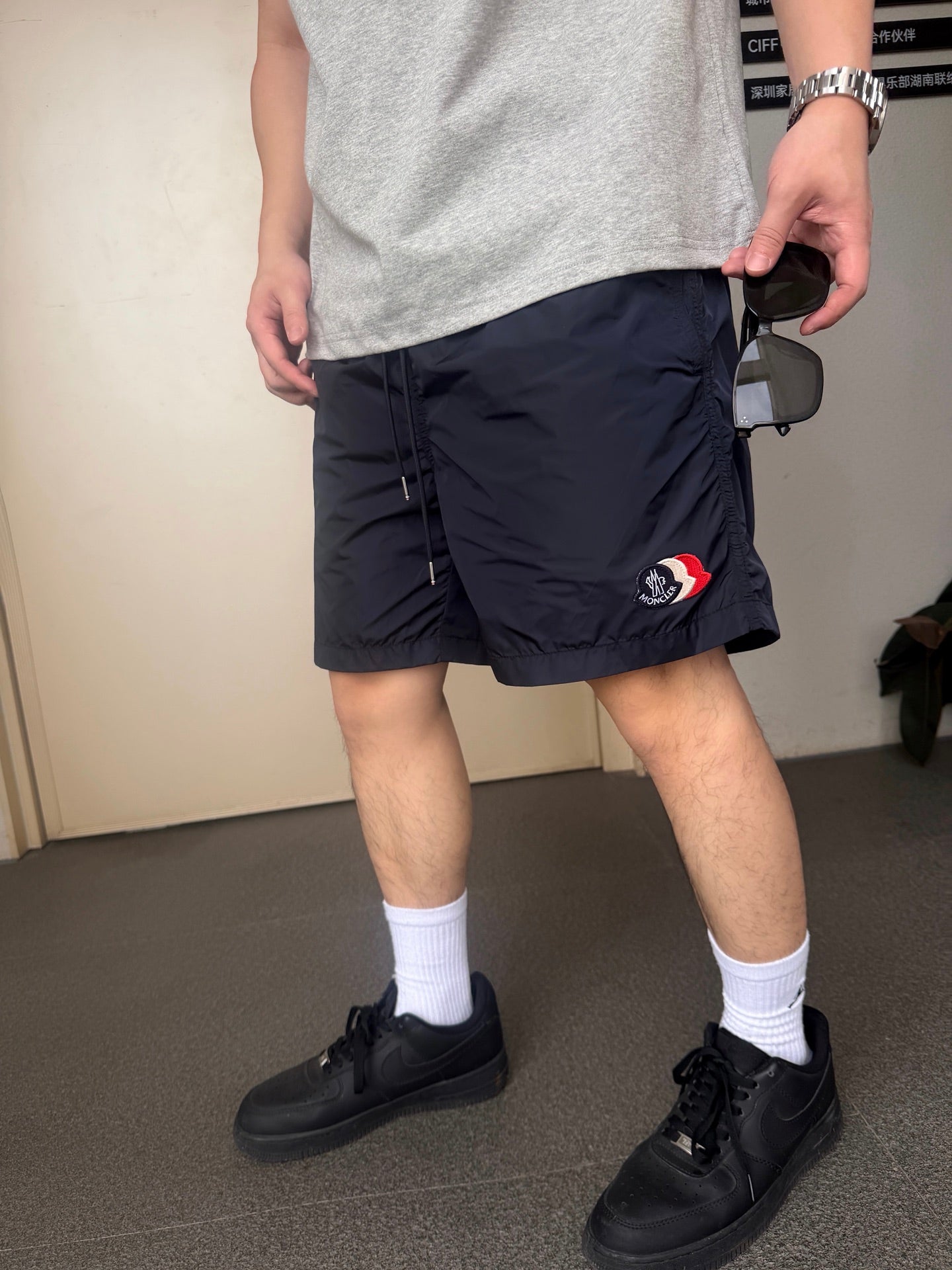 2026 New Mon Patch Logo Shorts (BB829-A40)