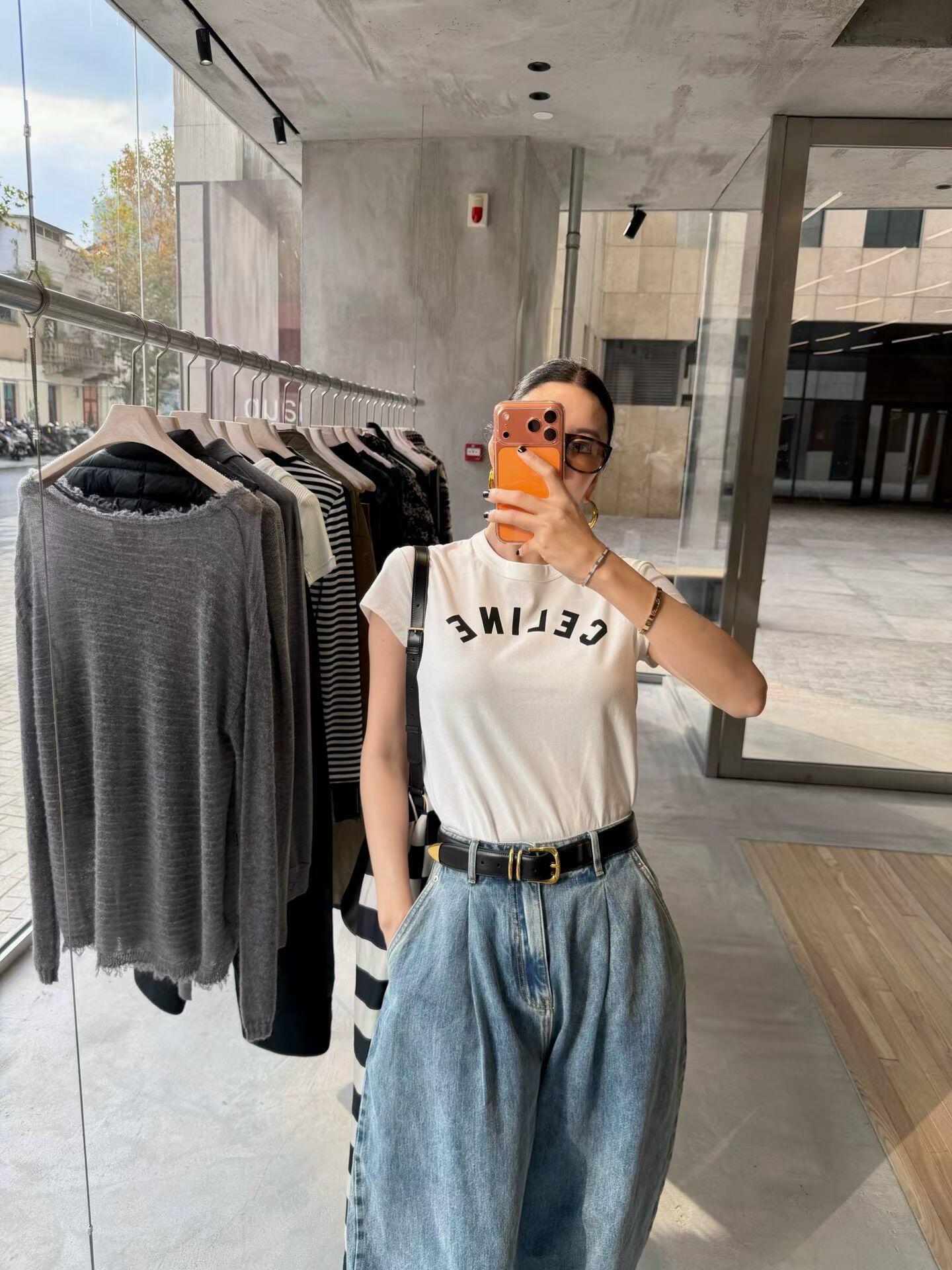 2026 Women’s Ce-marked printed short-sleeved top (DD133)