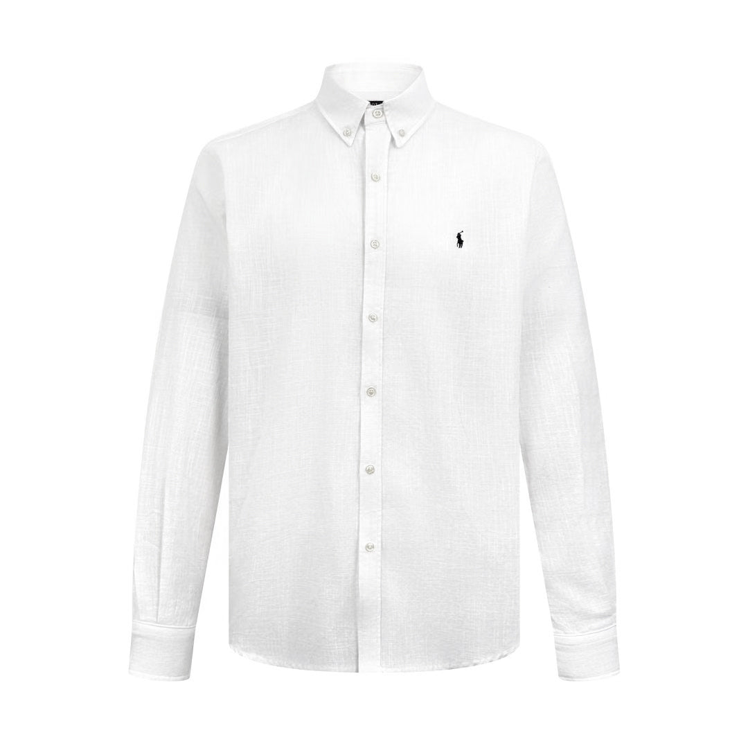 2026 Women’s RL Embroidered Linen Shirt (FF736)