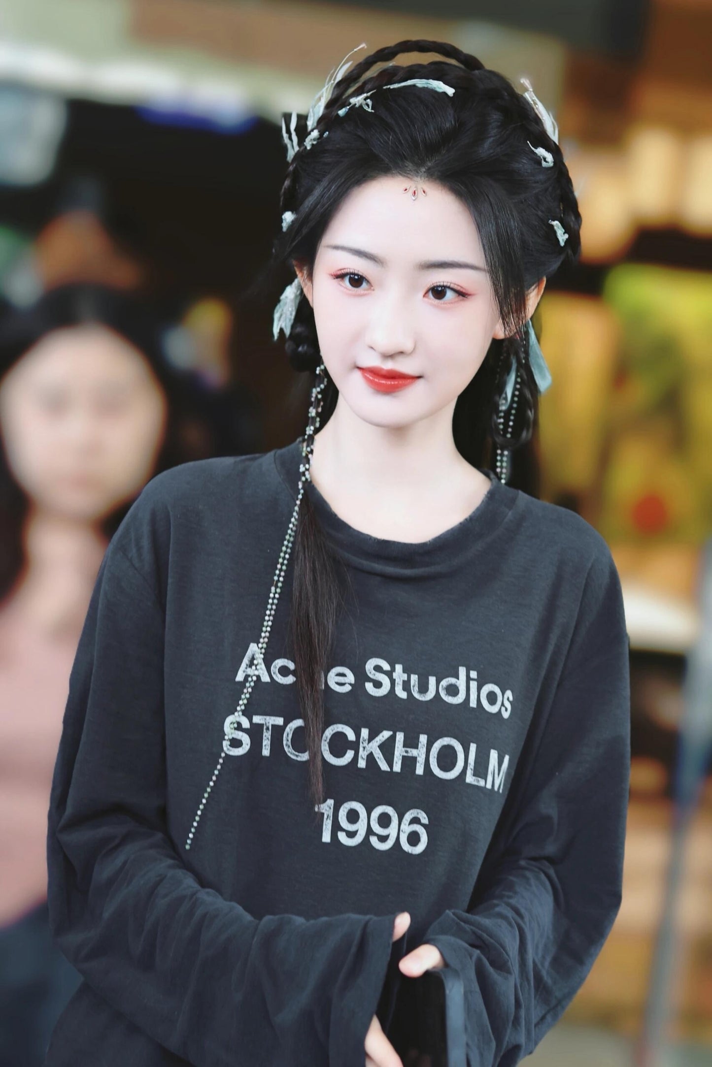 2026 Women's MM Embroidered Vintage Logo Long Sleeve (FF750)