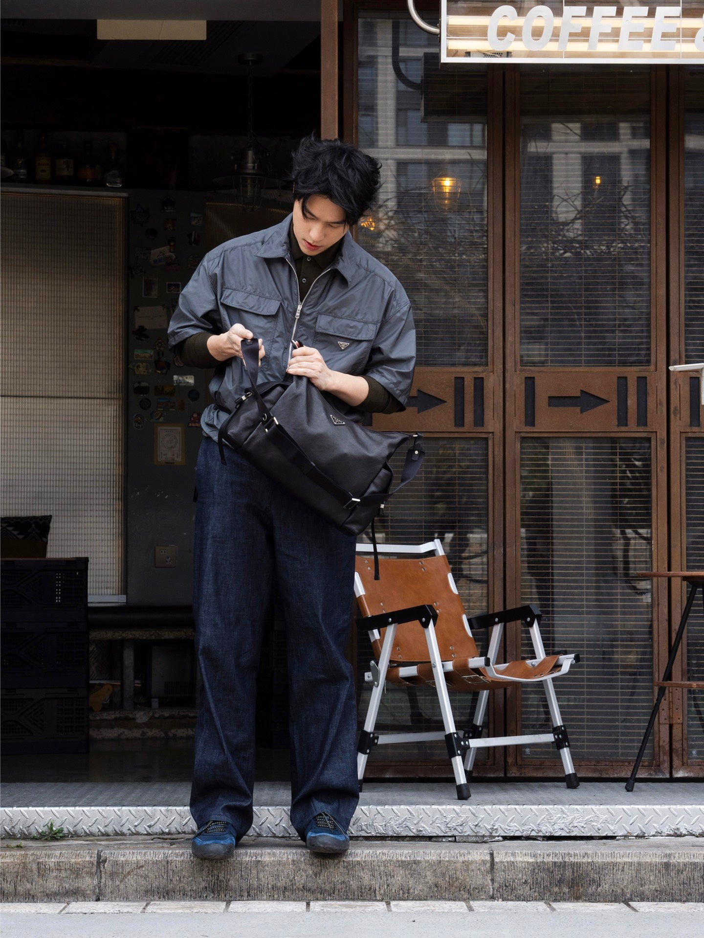 2026 New Triangle Brand Pocket Shirt (AA614-A90)