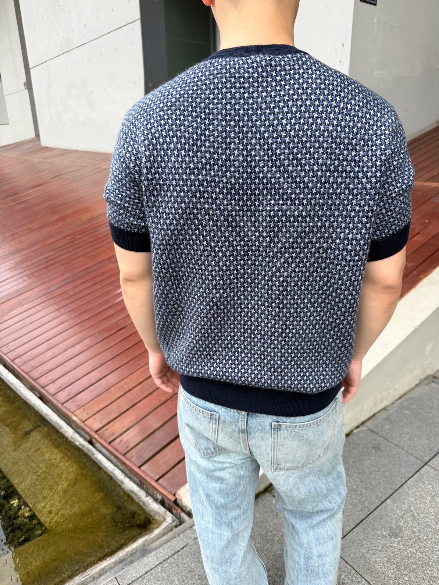 2026 New Arrival CD Jacquard Embroidered Short-Sleeved Jumper (AA589-A75)