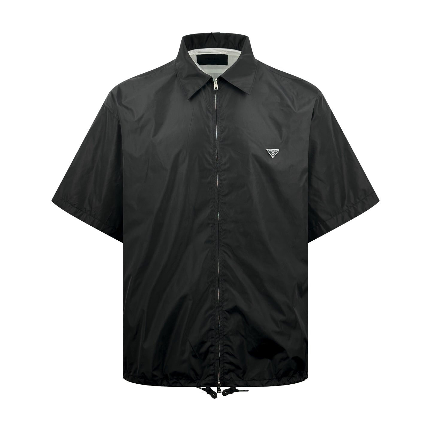 2026 New Triangle Brand Zipper Short-Sleeve Shirt (CC982-A85)