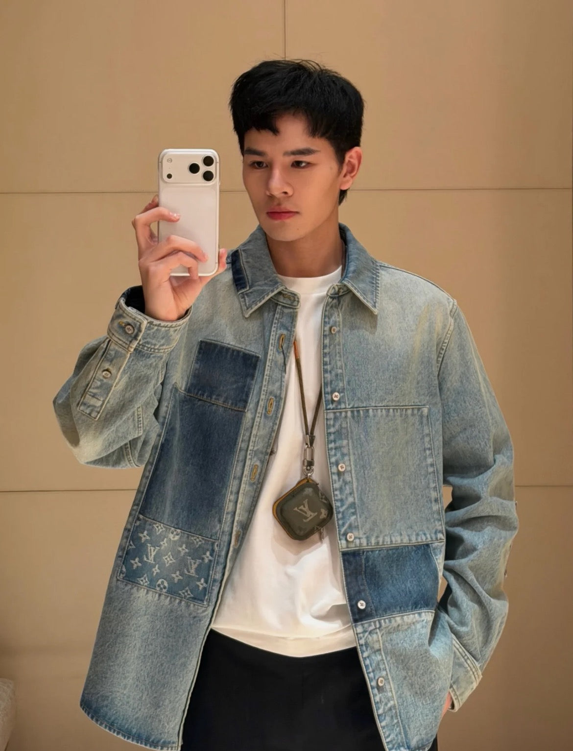 2026 new model LY logo patch denim jacket (BB898-C25)