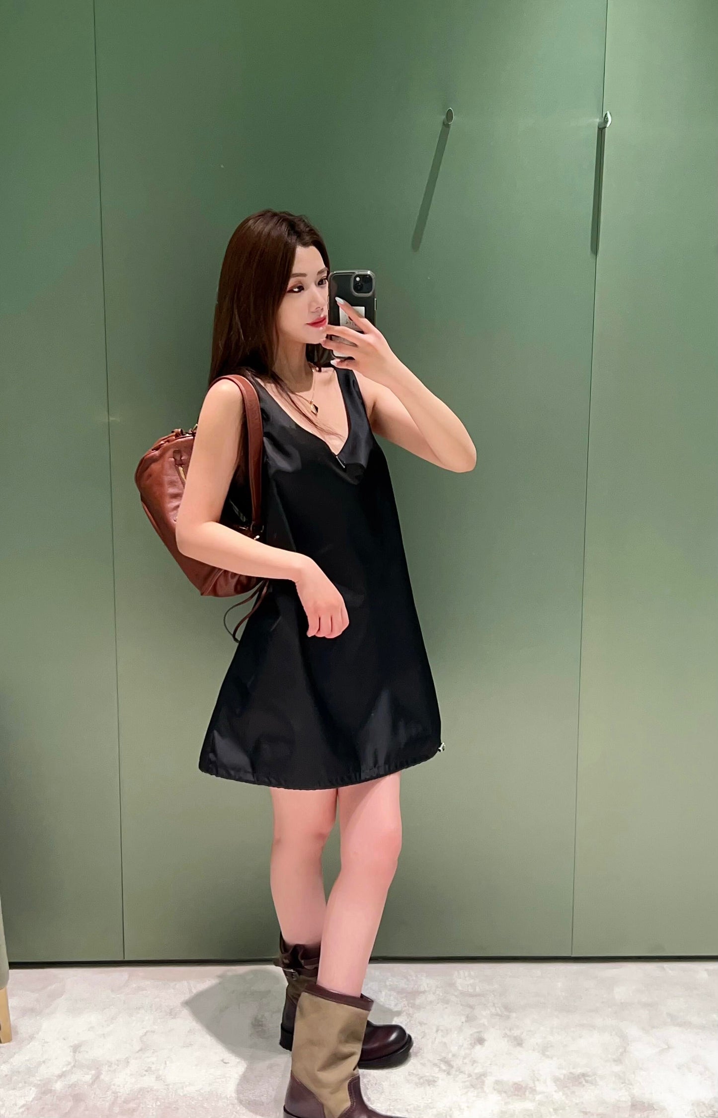 2026 Women's Triangle Brand Triangle Pattern Strapless Dress (FF787)