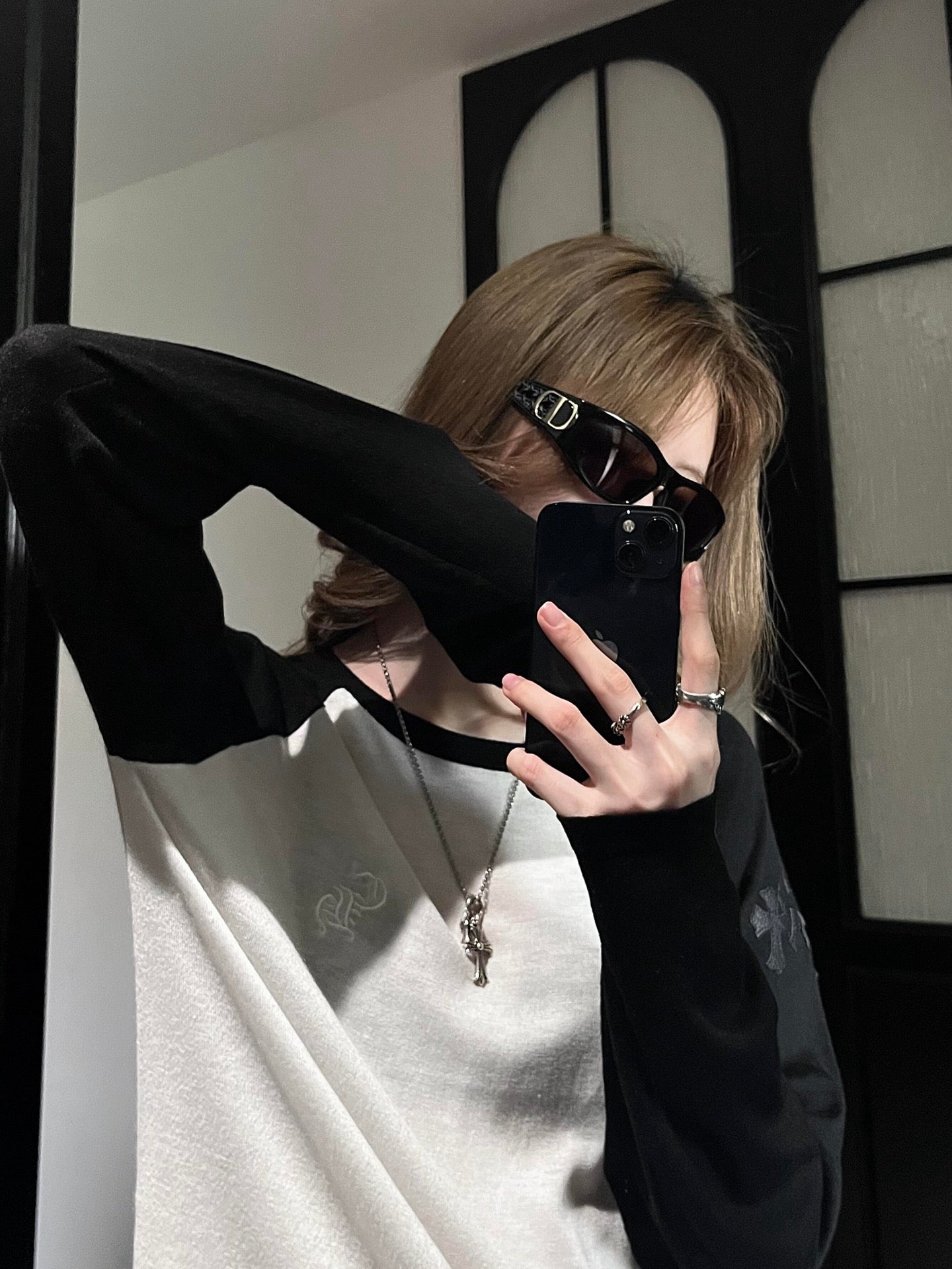 2026 Women's CH Logo Embroidered Long-Sleeve (DD153)