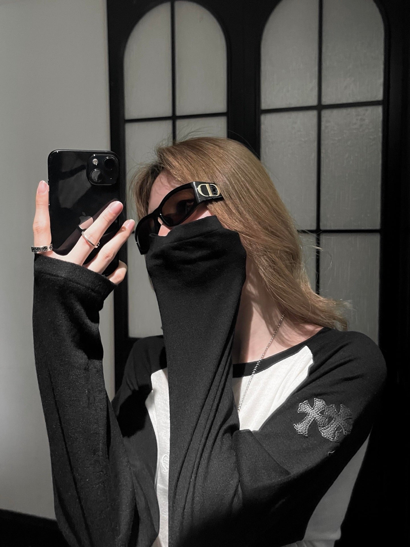 2026 Women's CH Logo Embroidered Long-Sleeve (DD153)