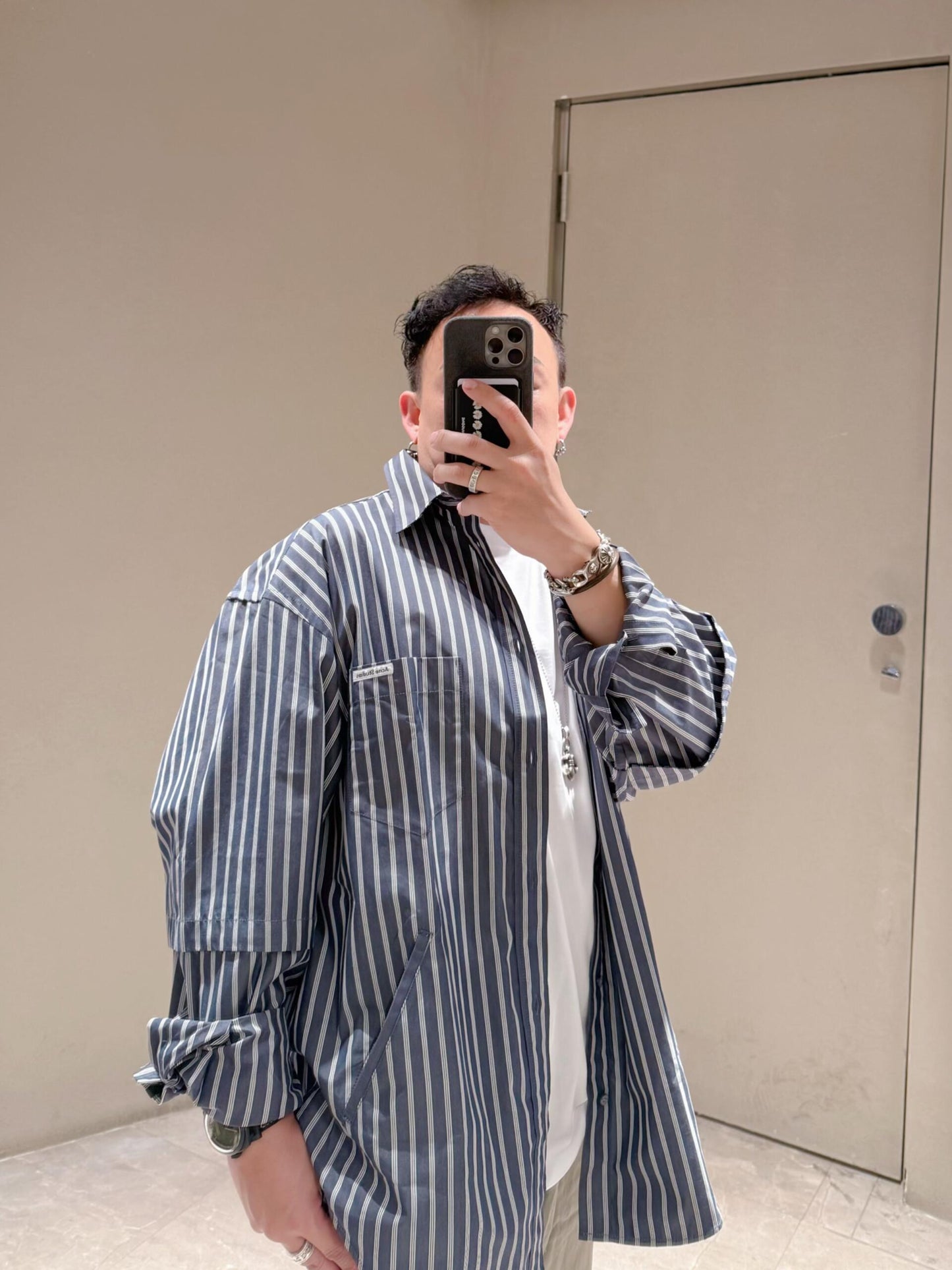 2026 new model Acn logo double-striped shirt (CC7014-B75)